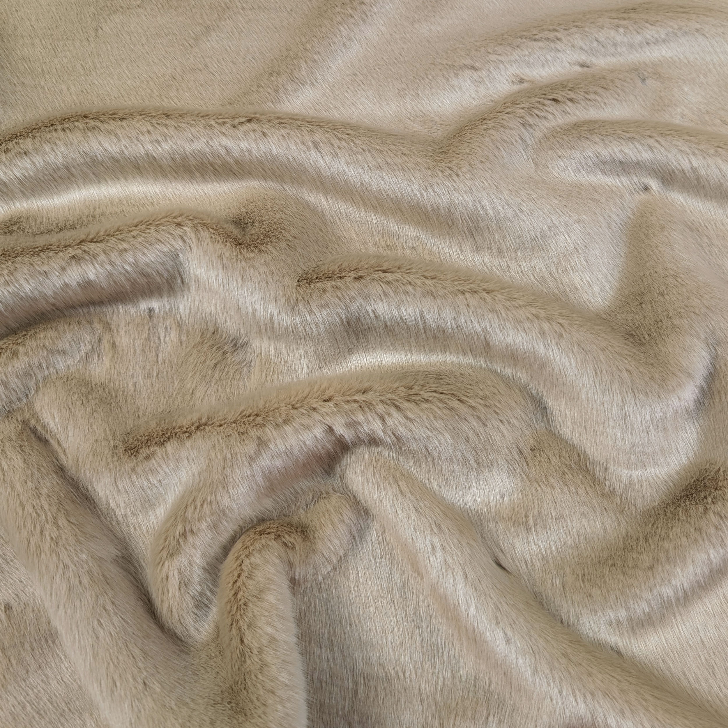 Pelliccia Tinta Unita Beige Image