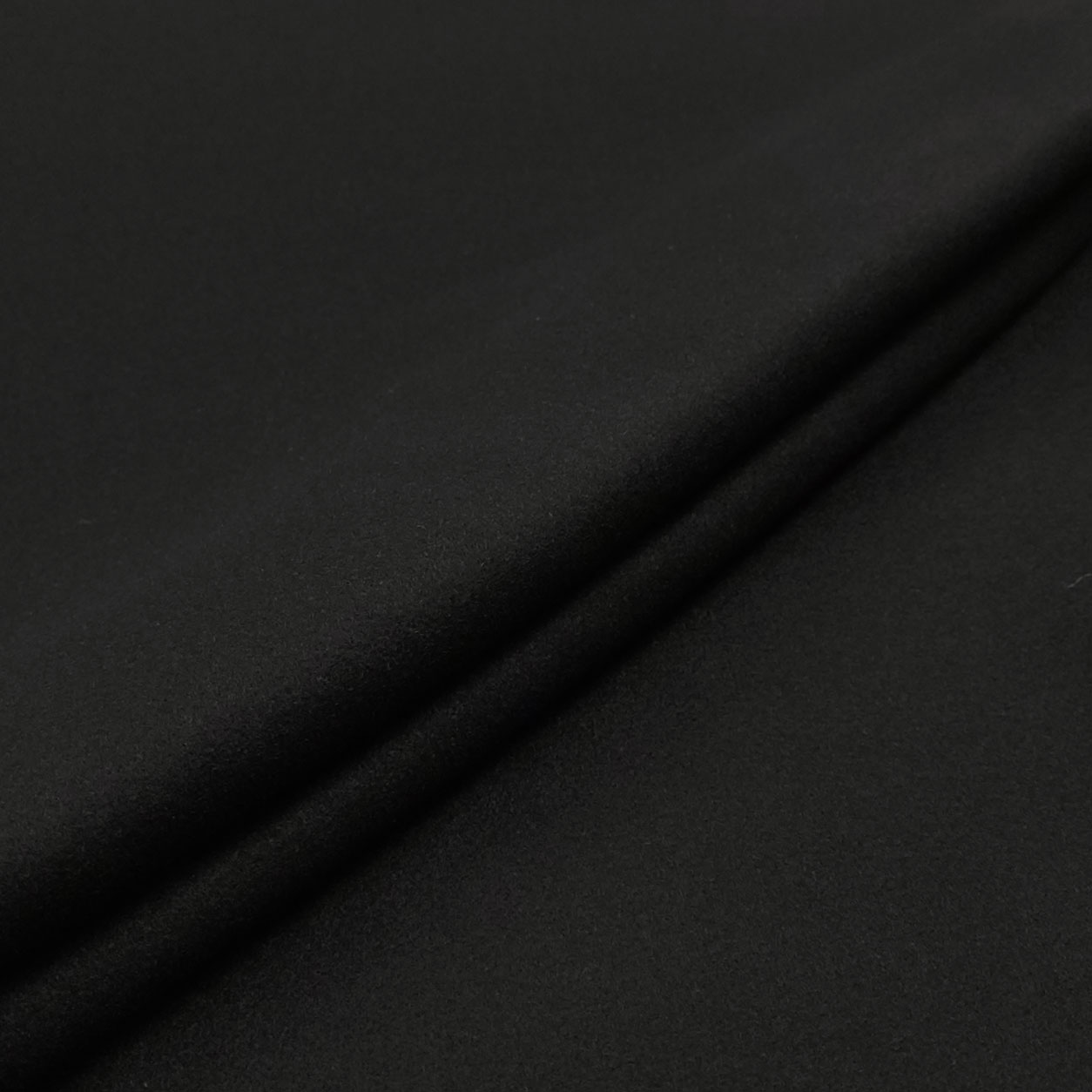 tessuti cappotto leggero nero