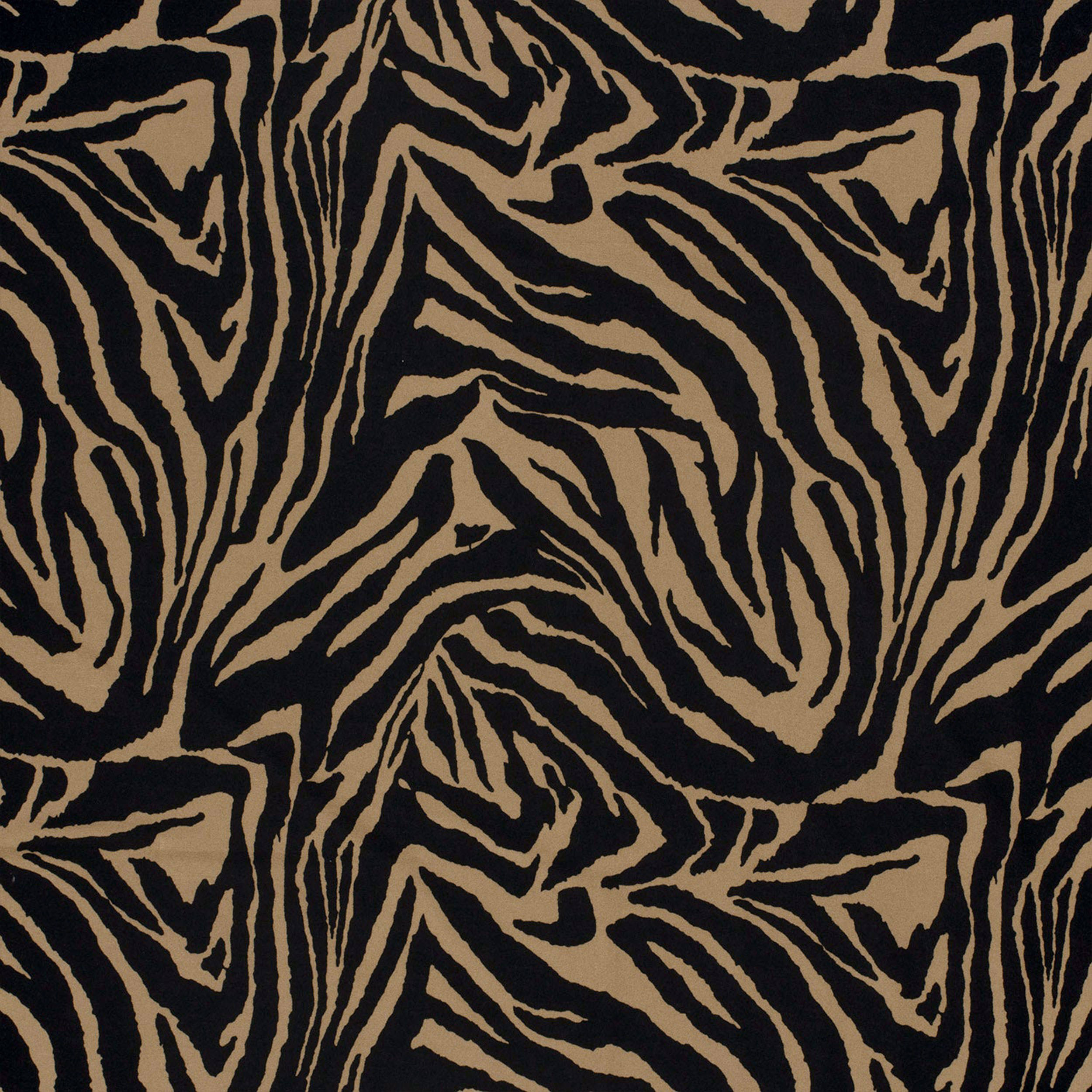 Jersey Viscosa Fantasia Zebrata Cammello Image