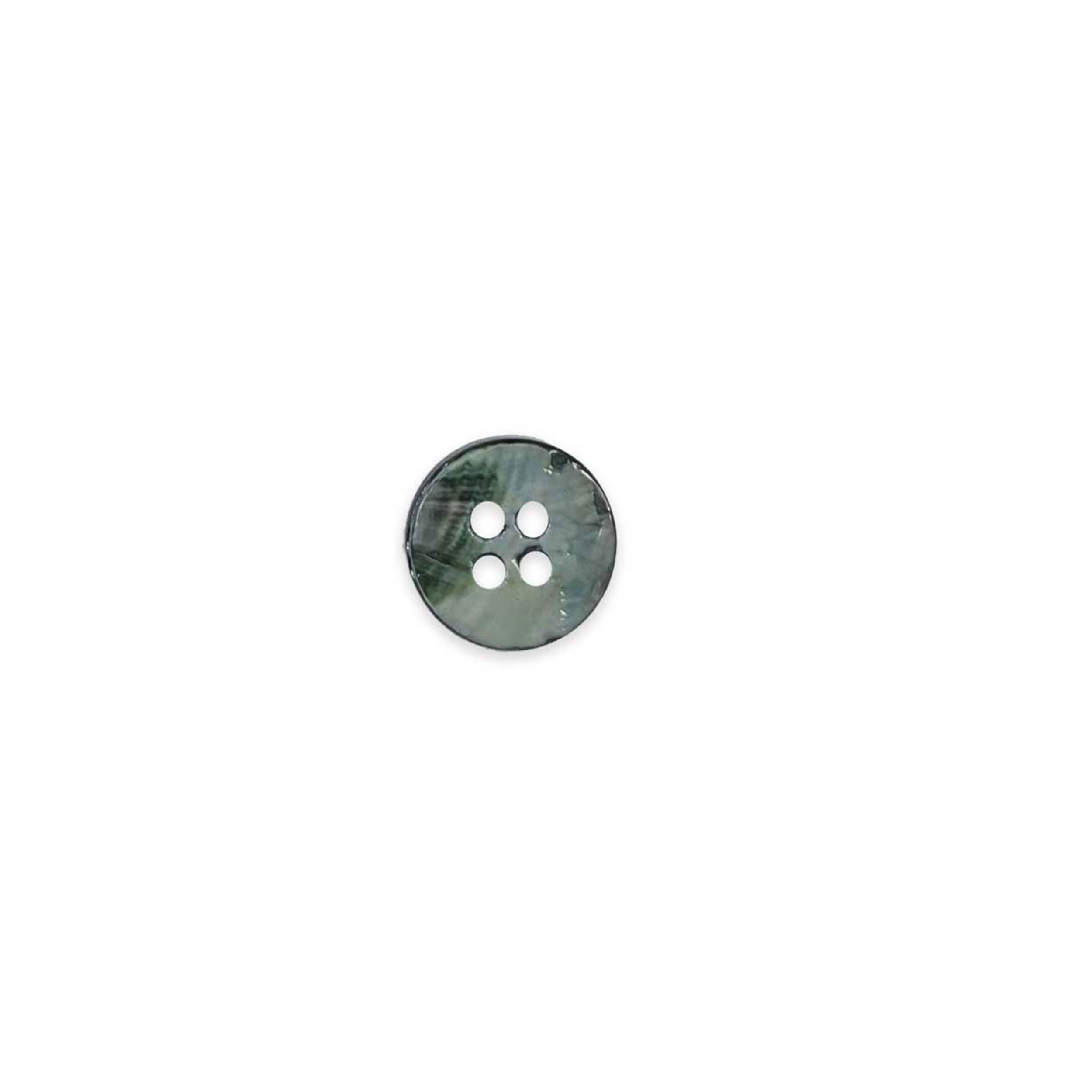 Bottone Madreperla 4 Fori Grigio Scuro Lin 20 Image