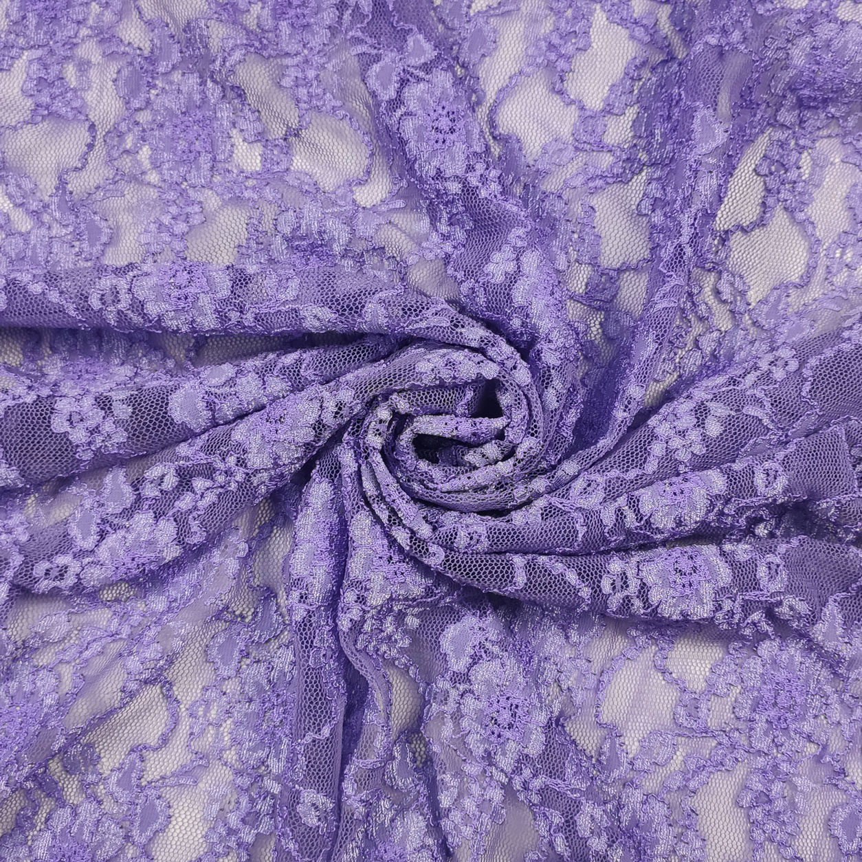 tessuto pizzo viola