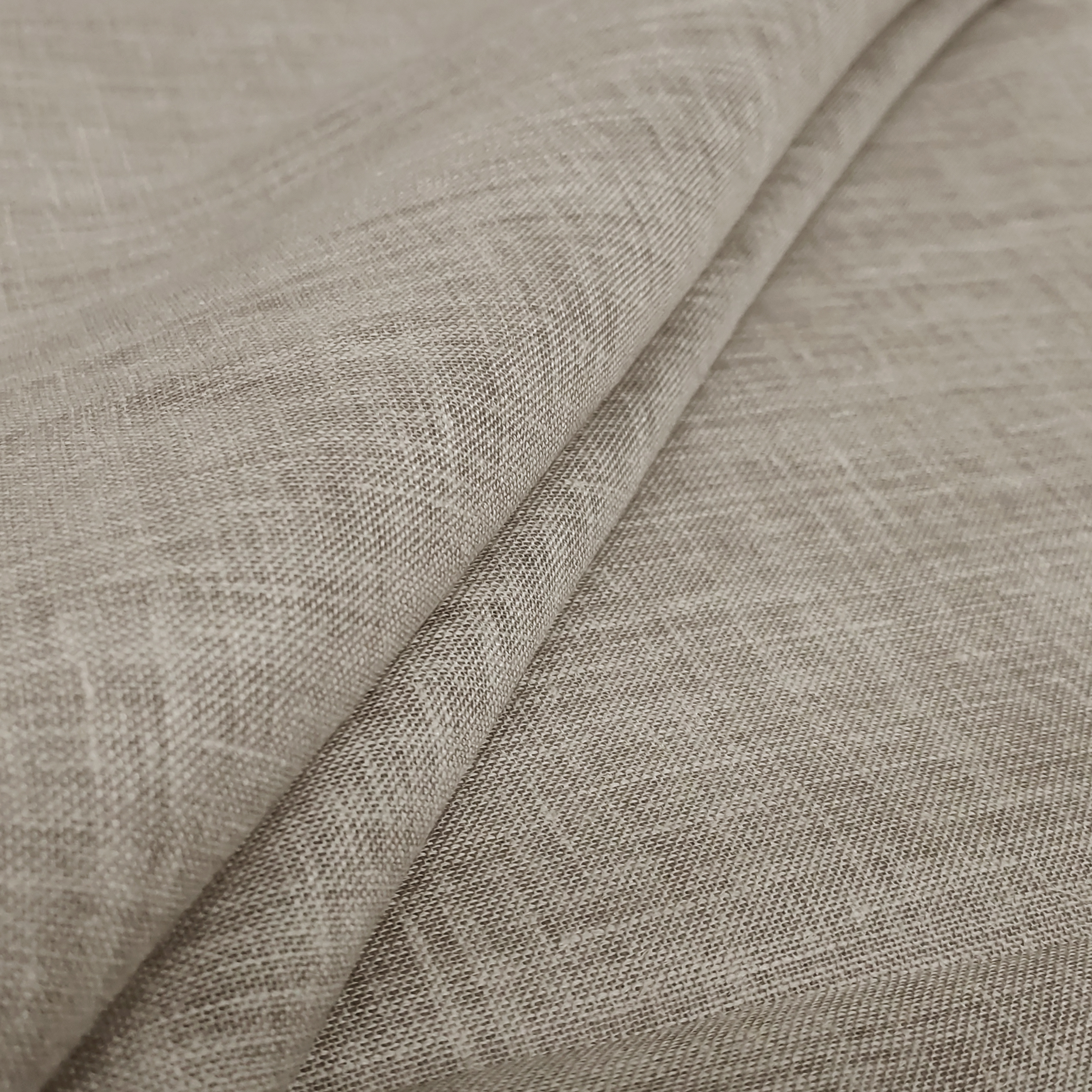 Linen Blend Curtain Fabric