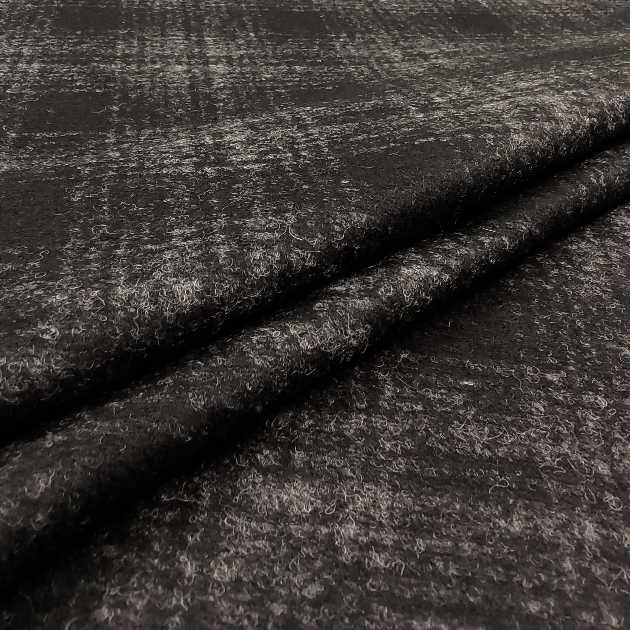 Neoprene Double Tartan e Tinta Unita Nero