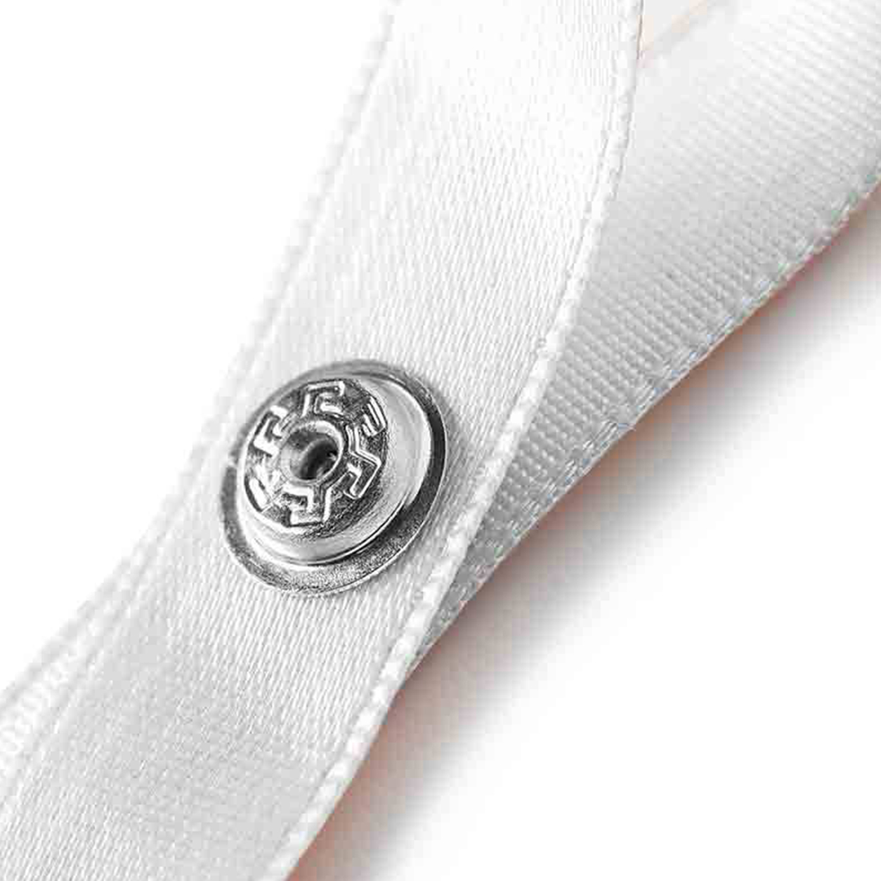 Reggispalline con automatici prym bianco