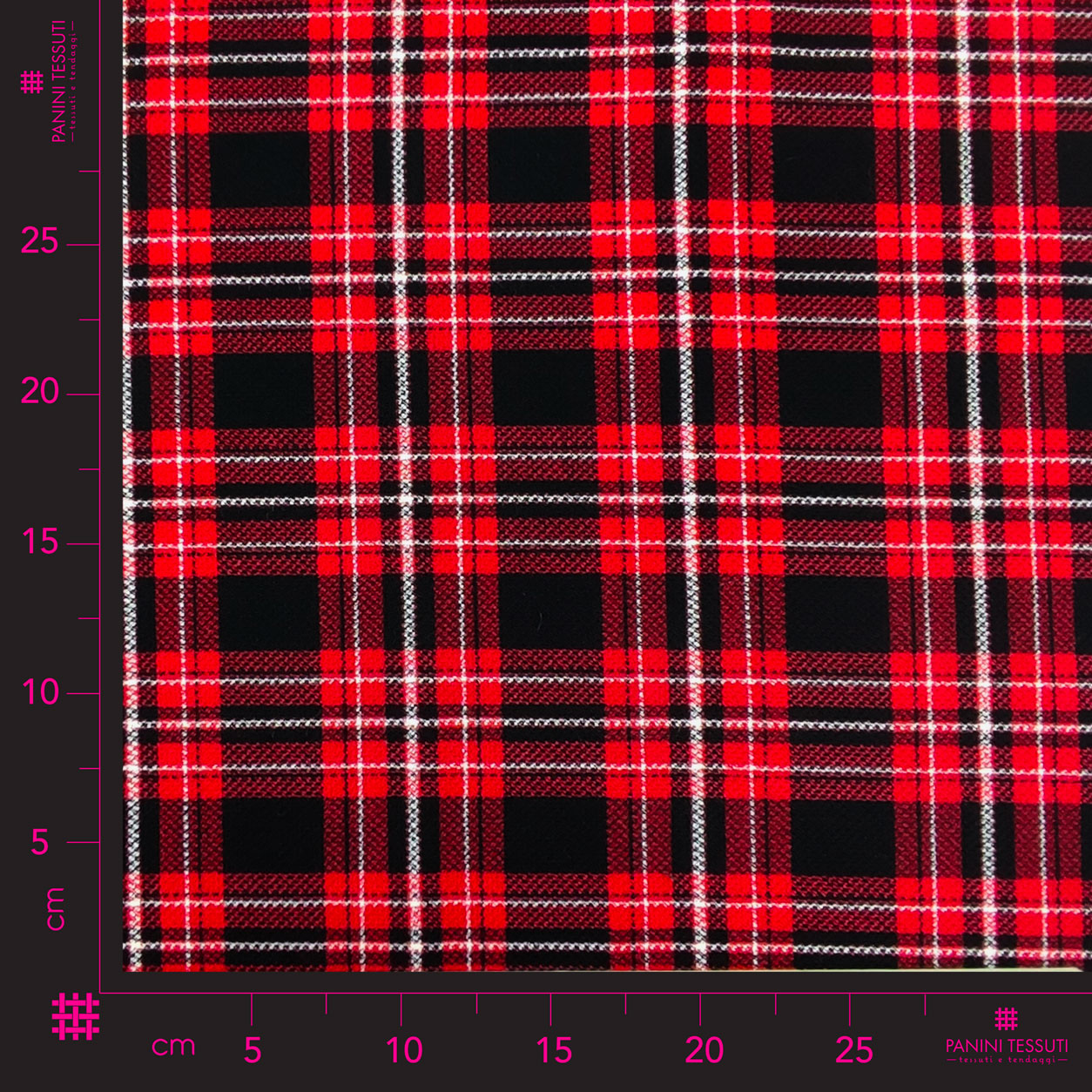 tessuto-per-cappotto-tartan-rosso-e-nero