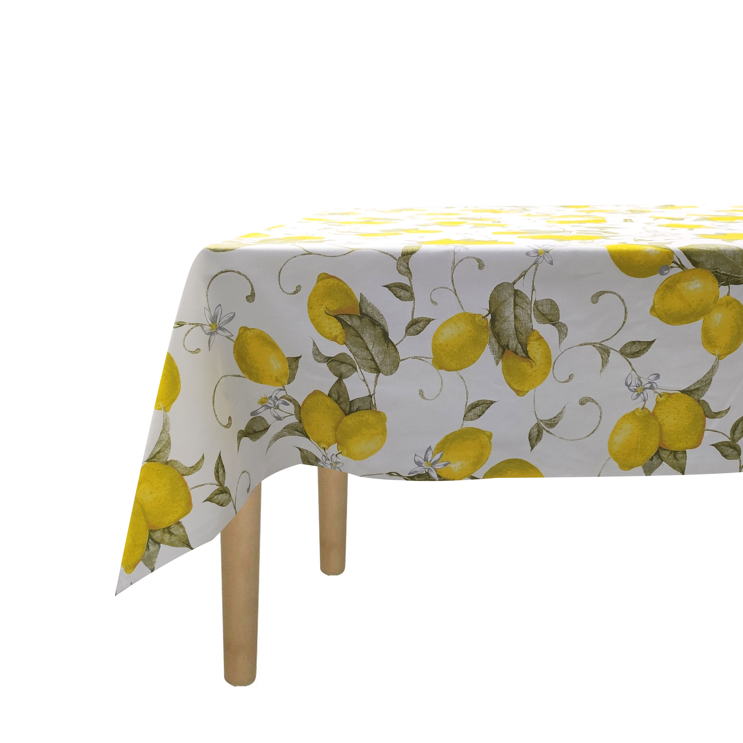 Tessuto per Tovaglia Limoni e Fiori