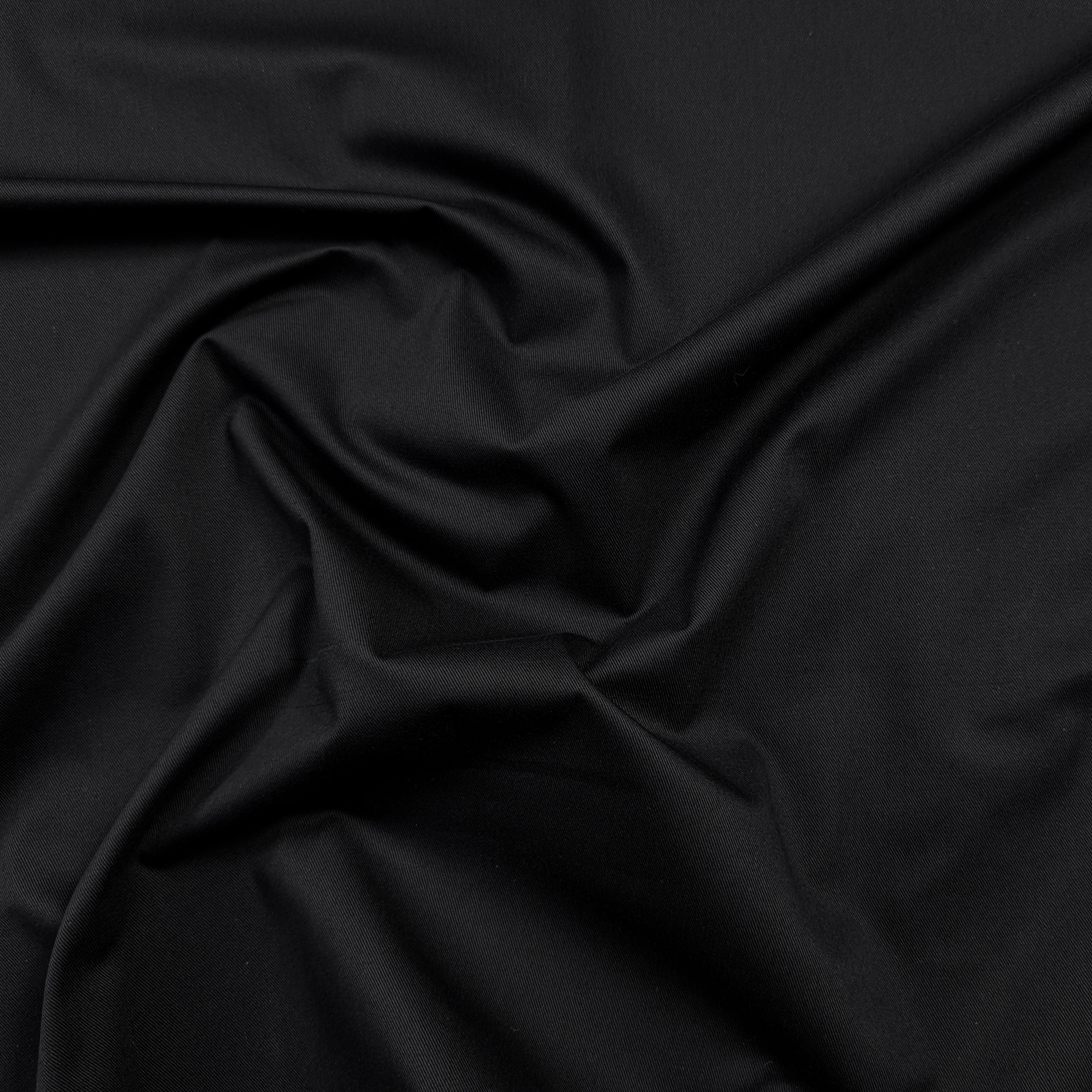 Drill Cotone per Borse Nero Image