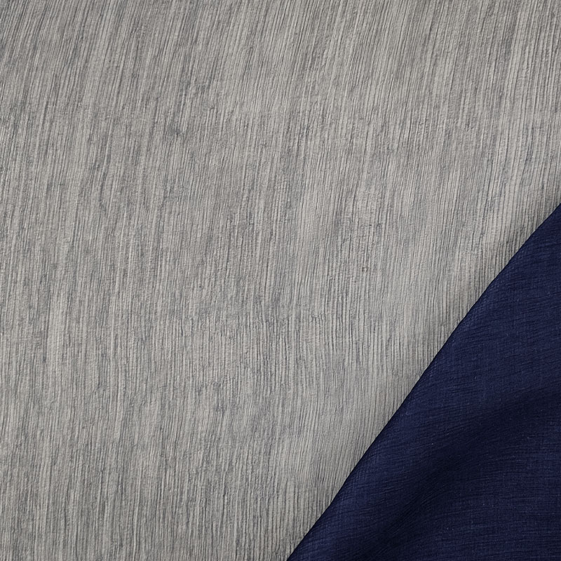 Tessuto chiffon blu