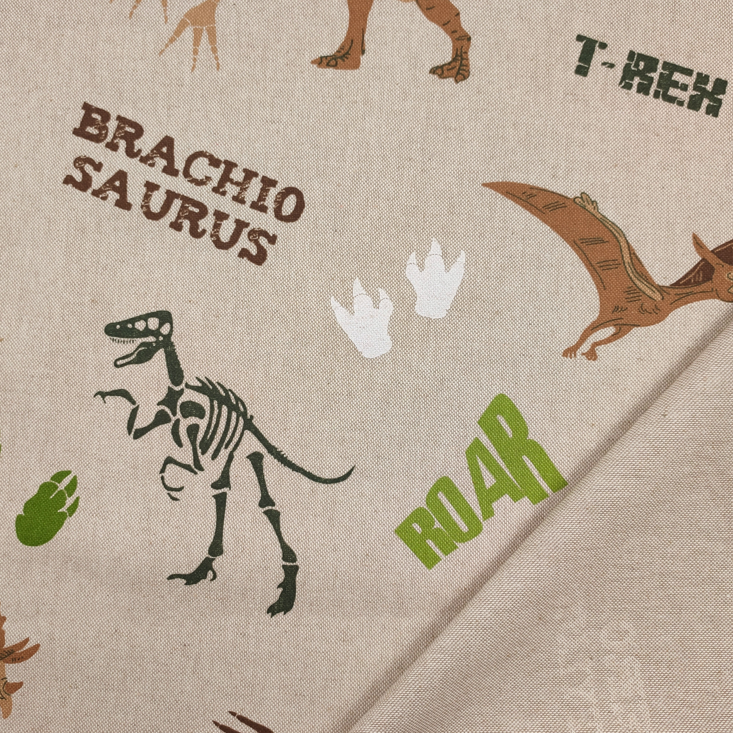 Panama Misto Cotone Fantasia Dinosauri