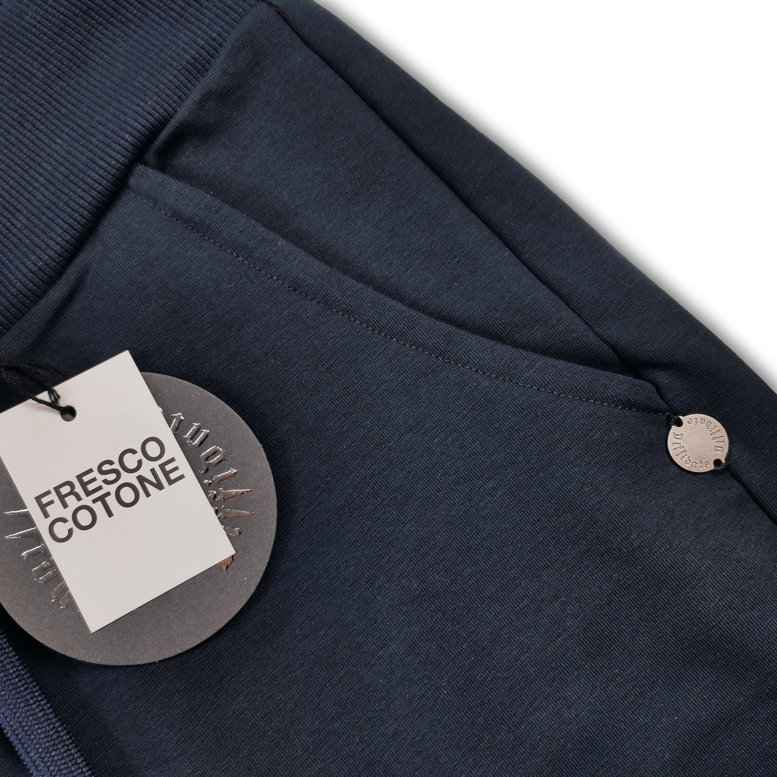 Pantalone Leggero Fresco Cotone Blu Image