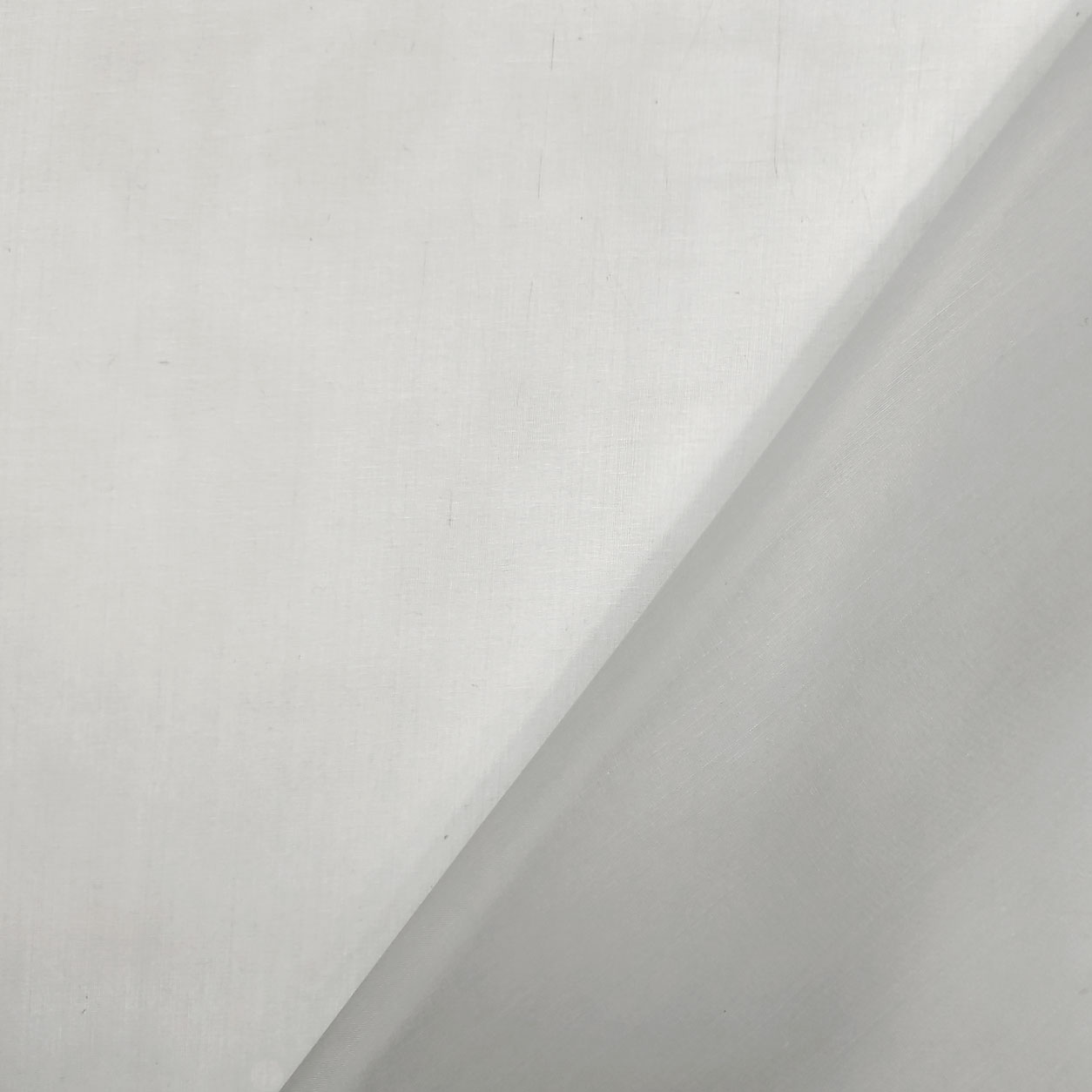 Organza 100% Seta Grigio Chiaro