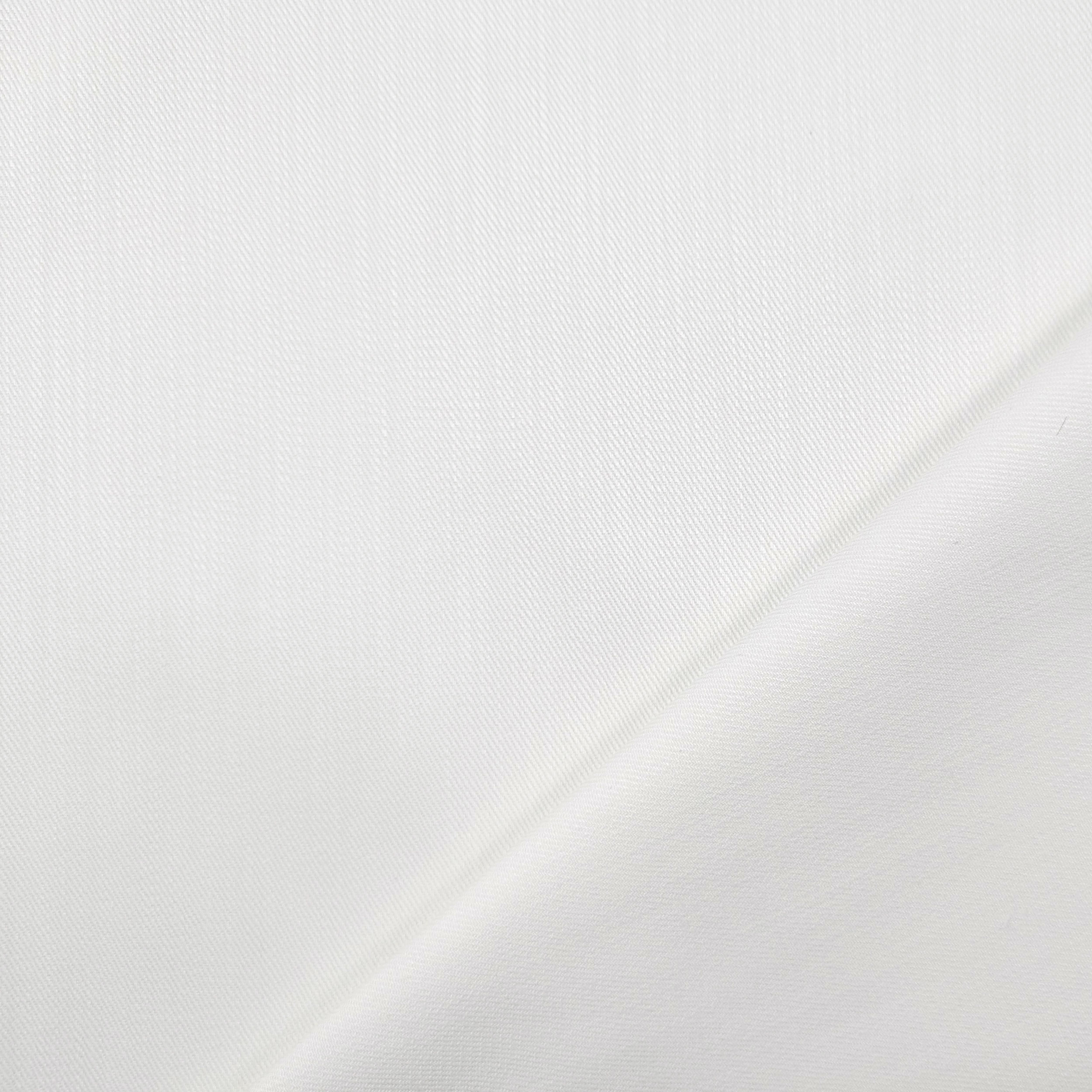 Jeans di Cotone Elasticizzato Bianco Image