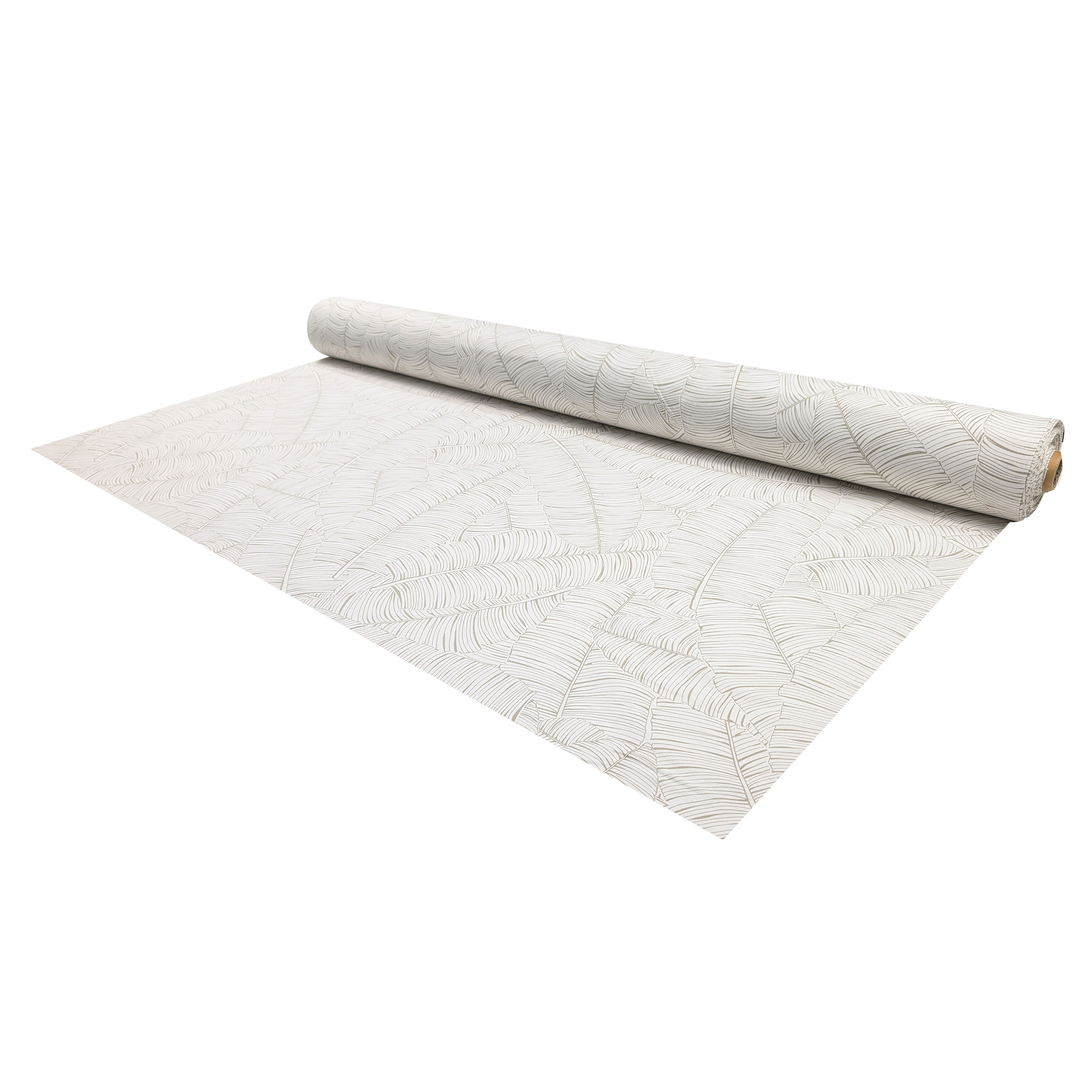 Panama Stampato Foglie di Banano Beige Image