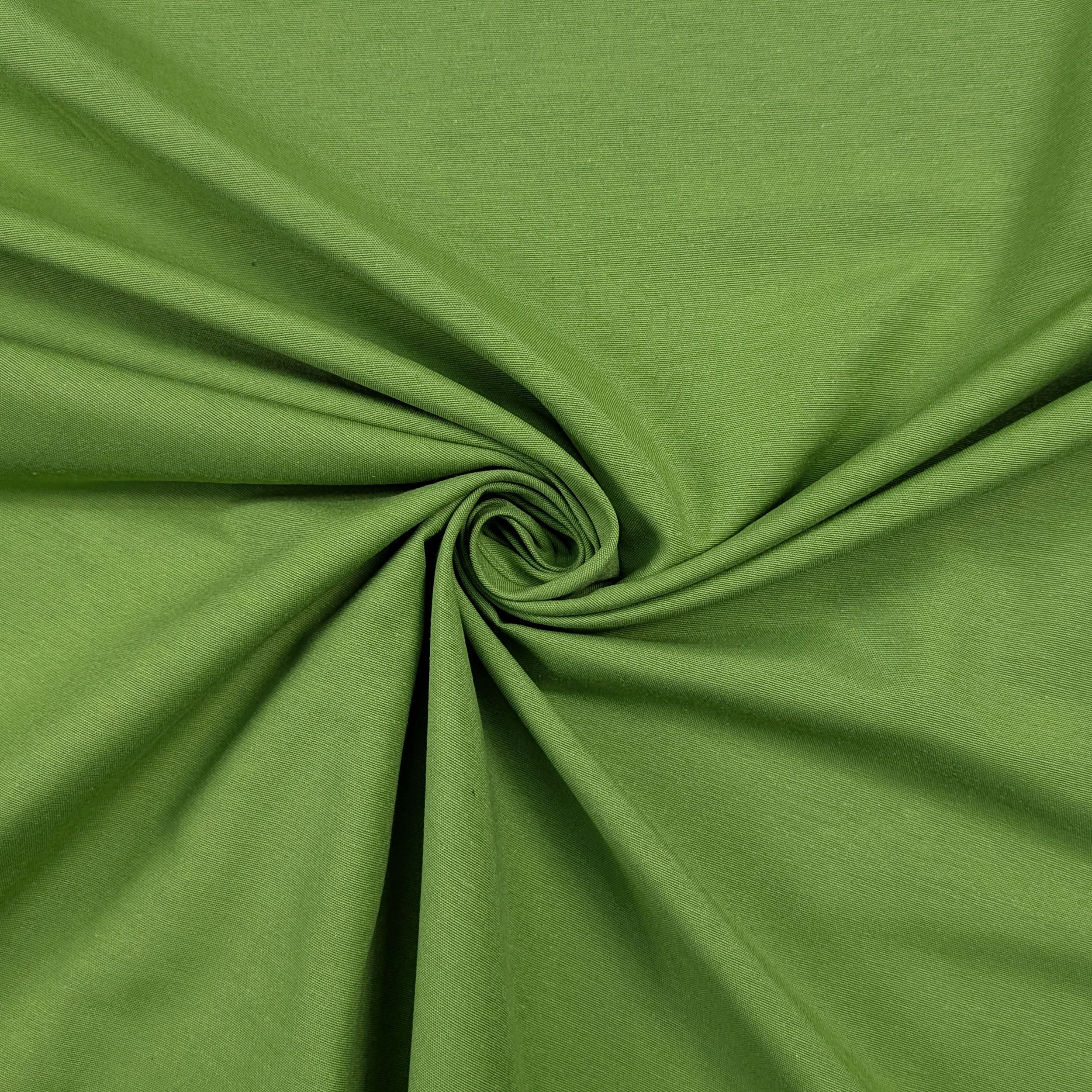 Misto Cotone in Tinta Unita Verde Image