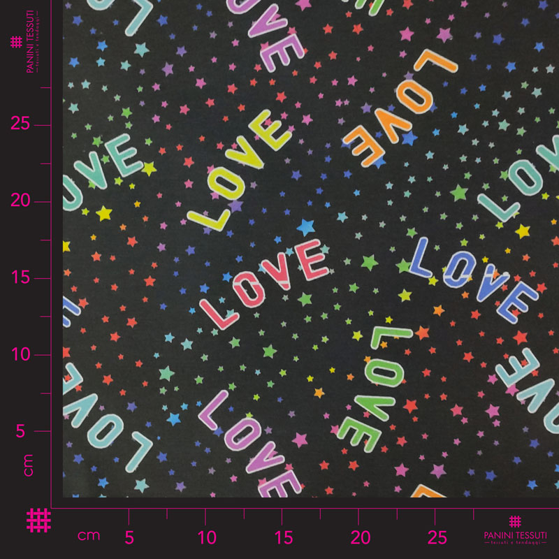Fantasia love and star in misto cotone