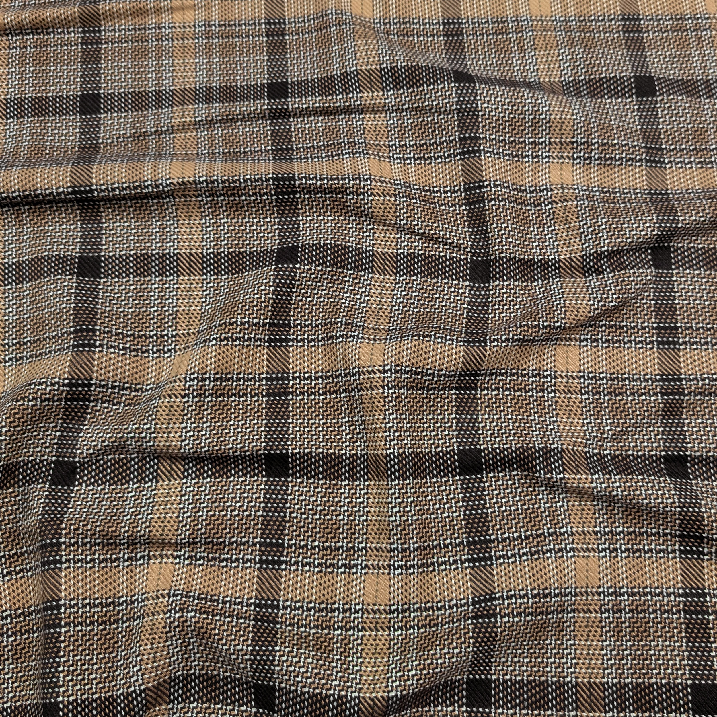 Tartan Jacquard Marrone Image
