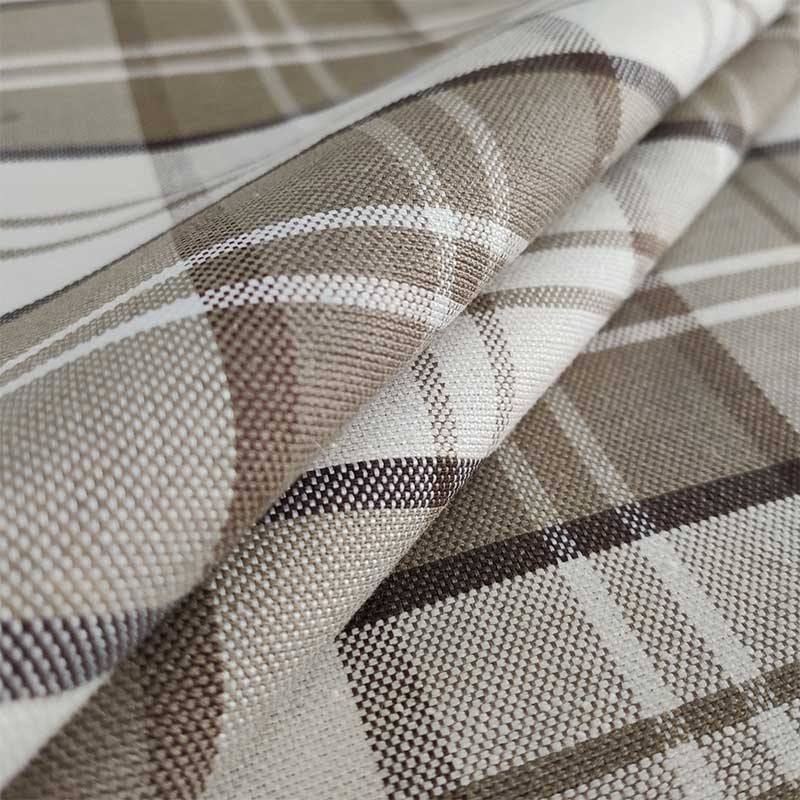 Tessuto Arredo Scozzese Rosso H 280 Cm | Panini Tessuti Tendaggi E - Foto 6