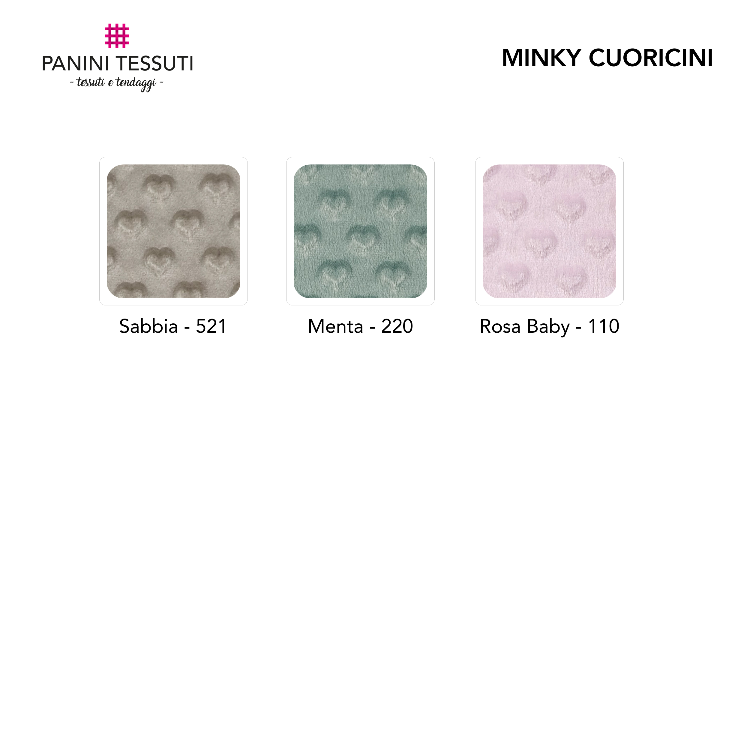 Minky Cuoricini  Image