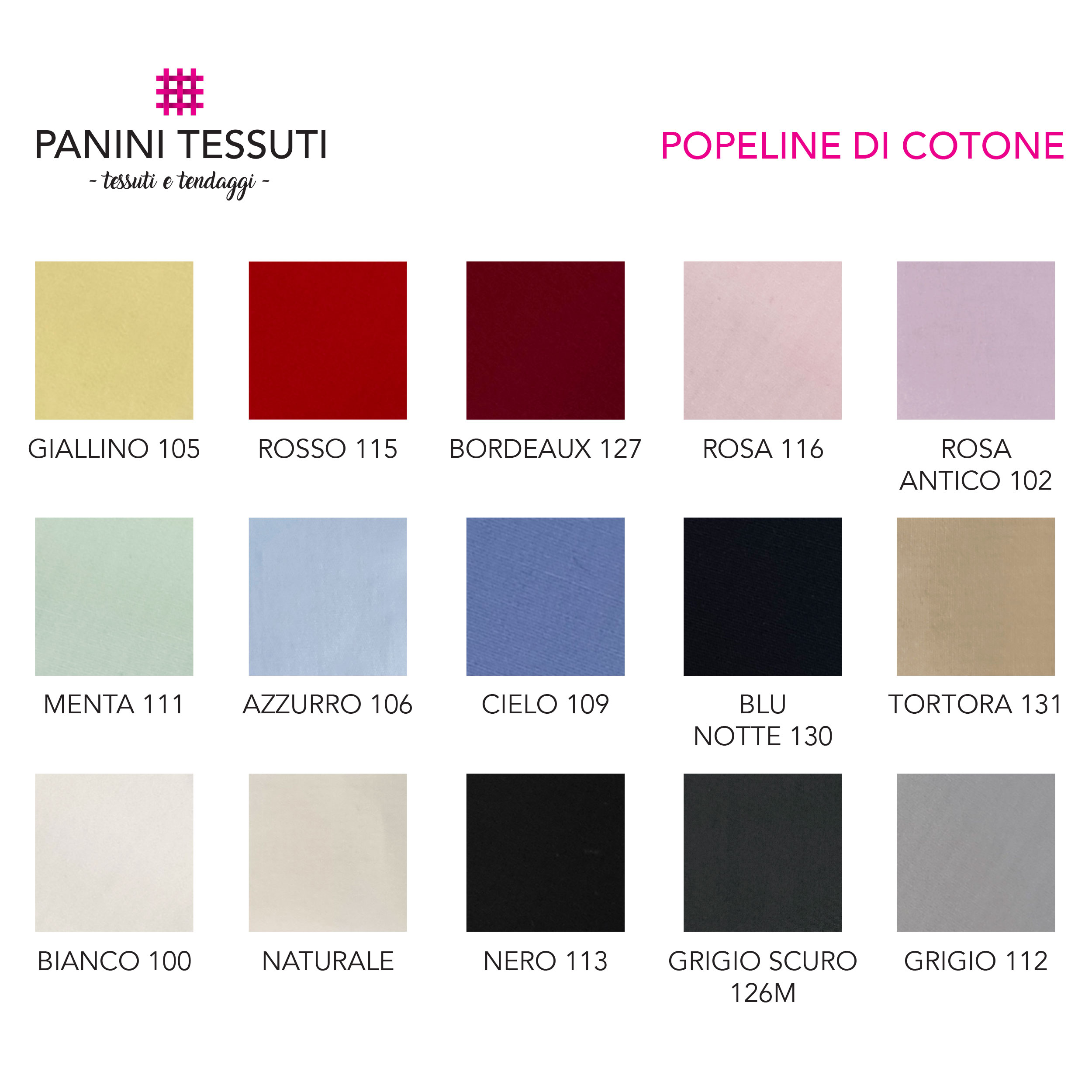 Popelin- di-Cotone