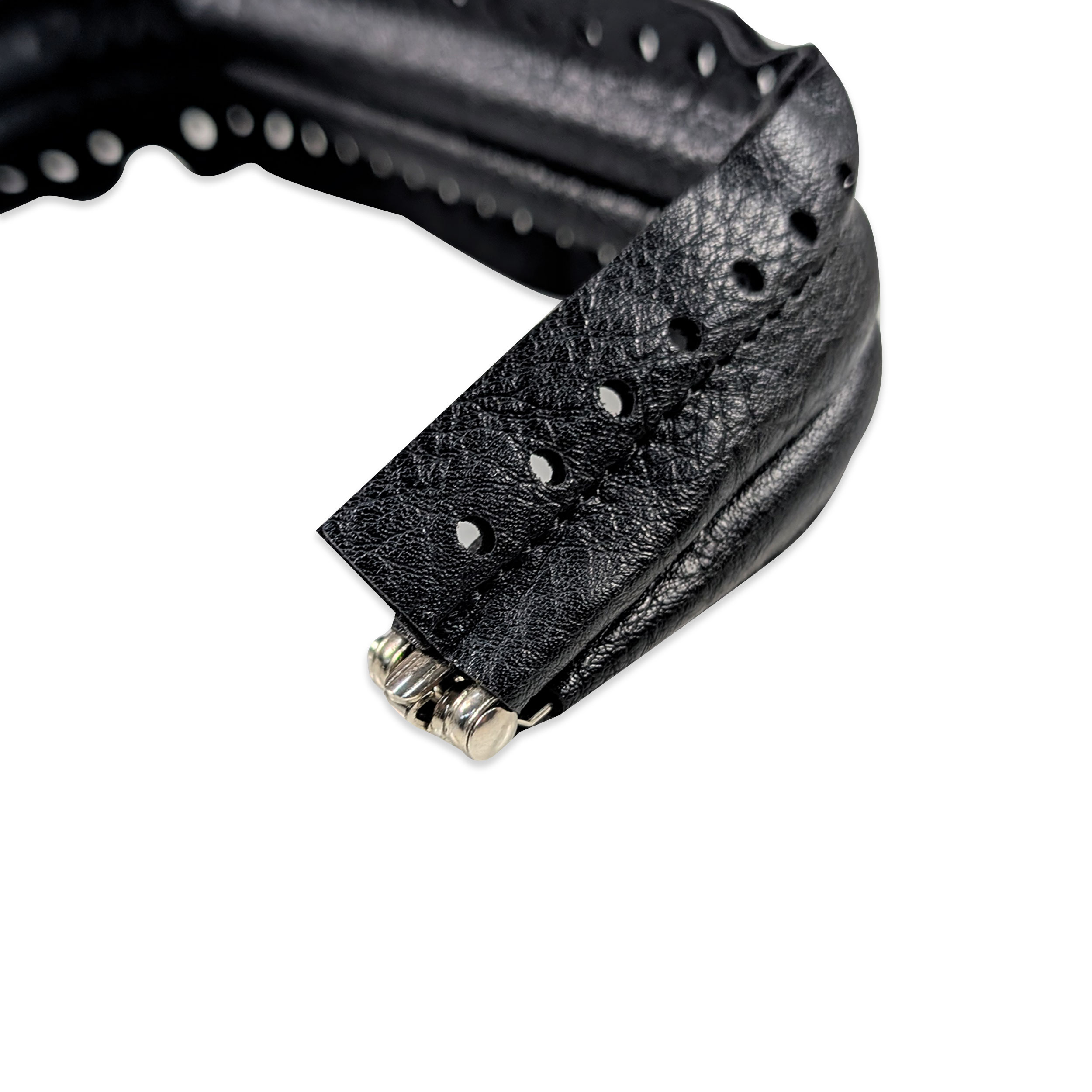 Chiusura a Molle Finta Pelle Nera per Borsa Clutch Image