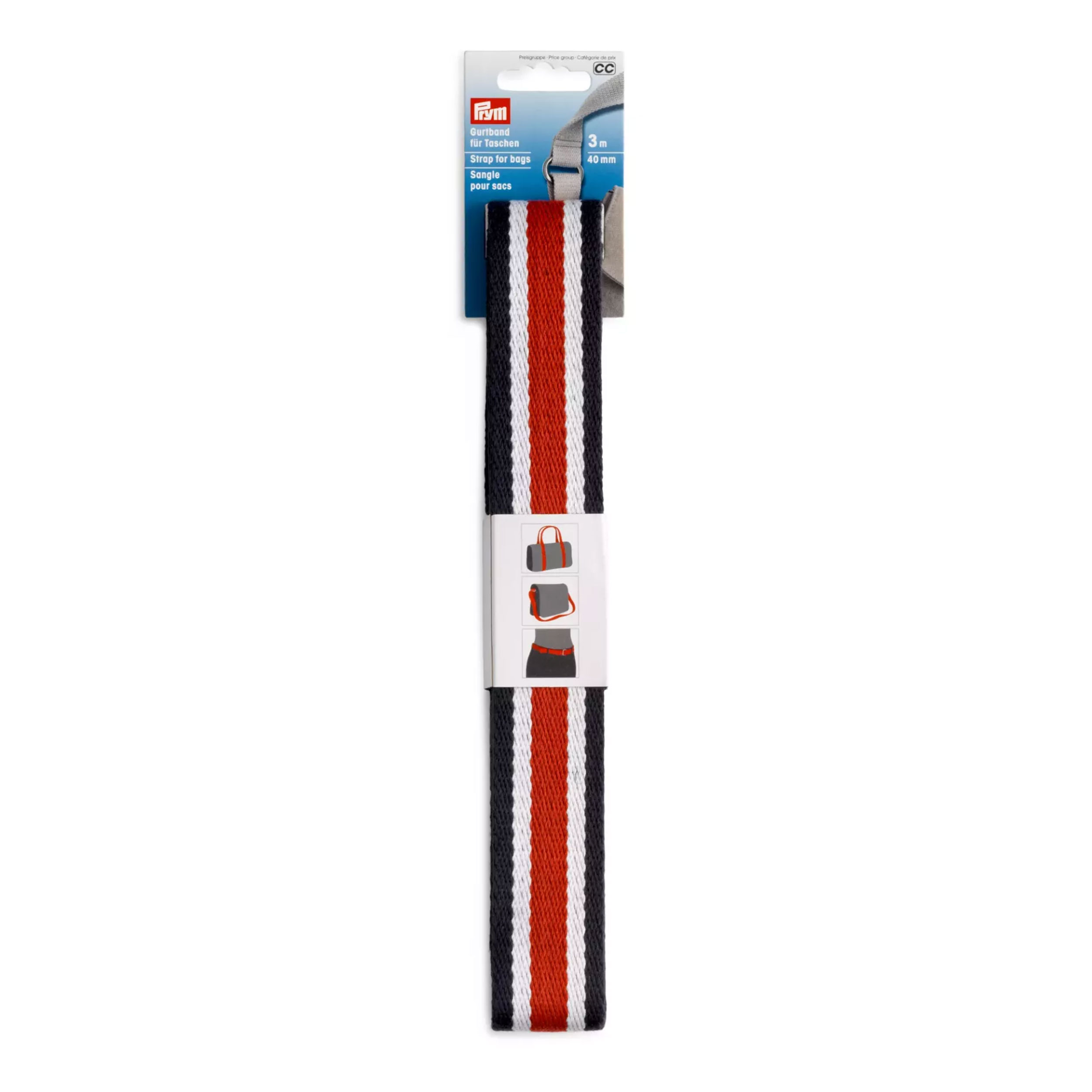 Fettuccia Prym per Borse e Zaini Tricolore Image