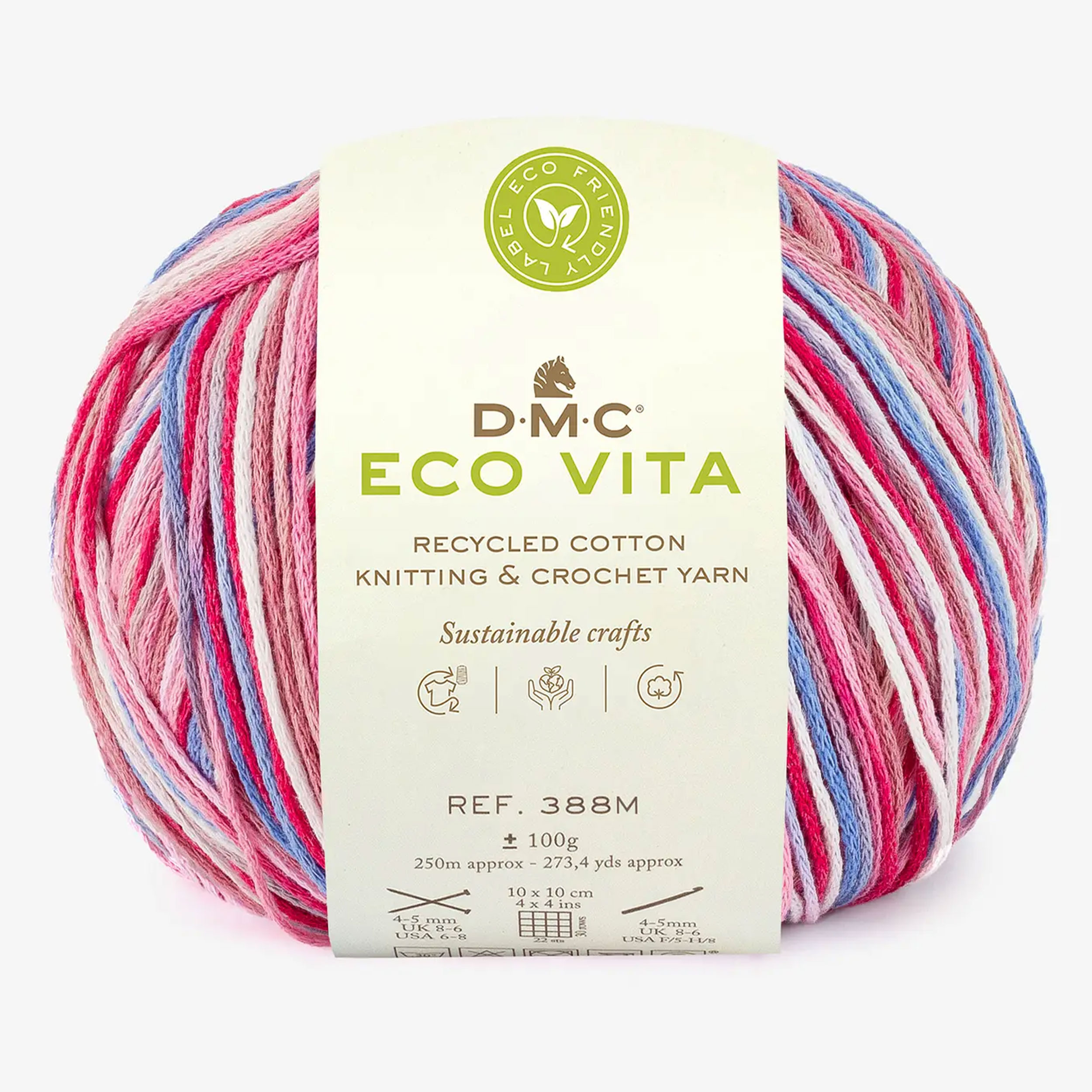 Filato DMC Eco Vita Knitting and Crochet Multicolor Image