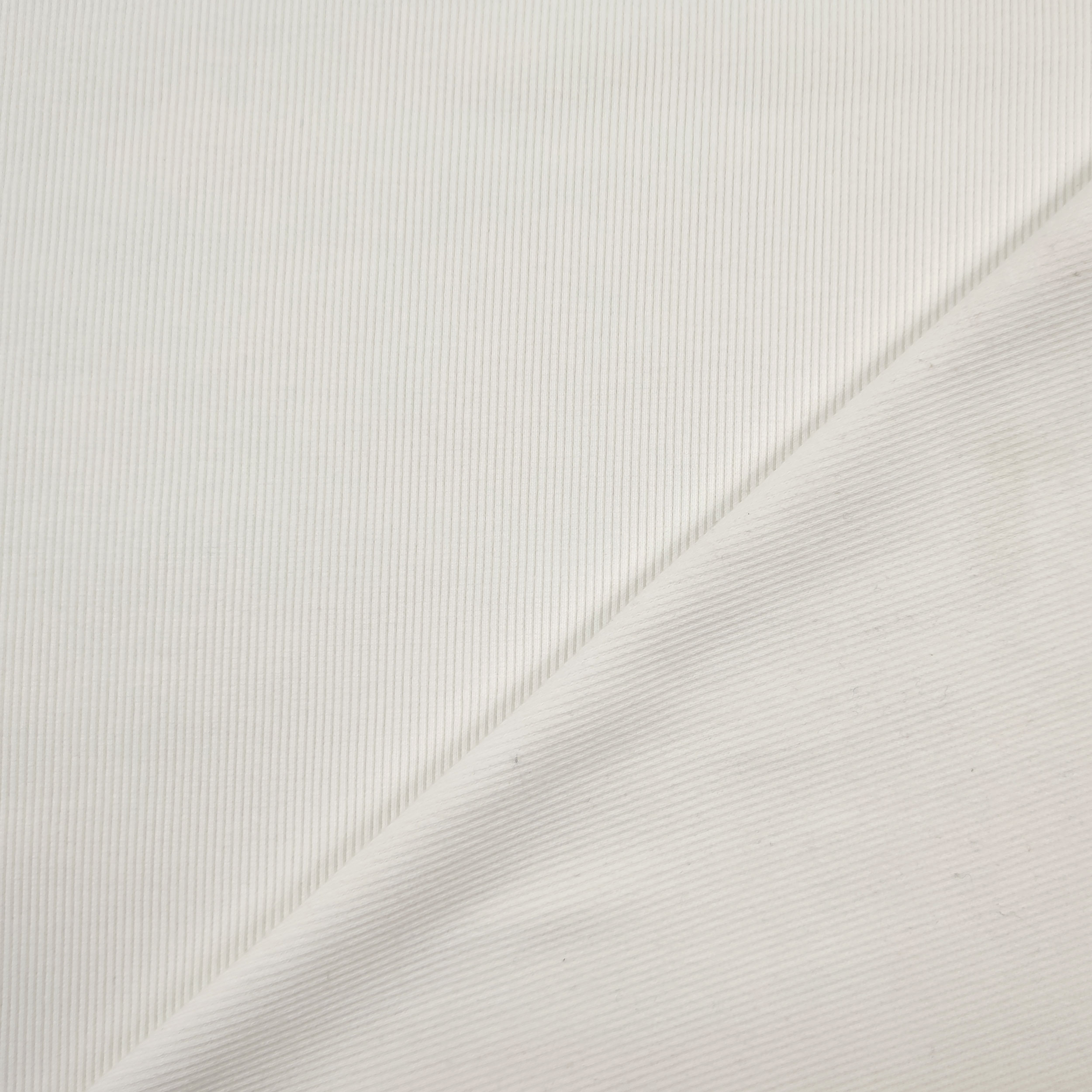 Maglia a Coste Bianca