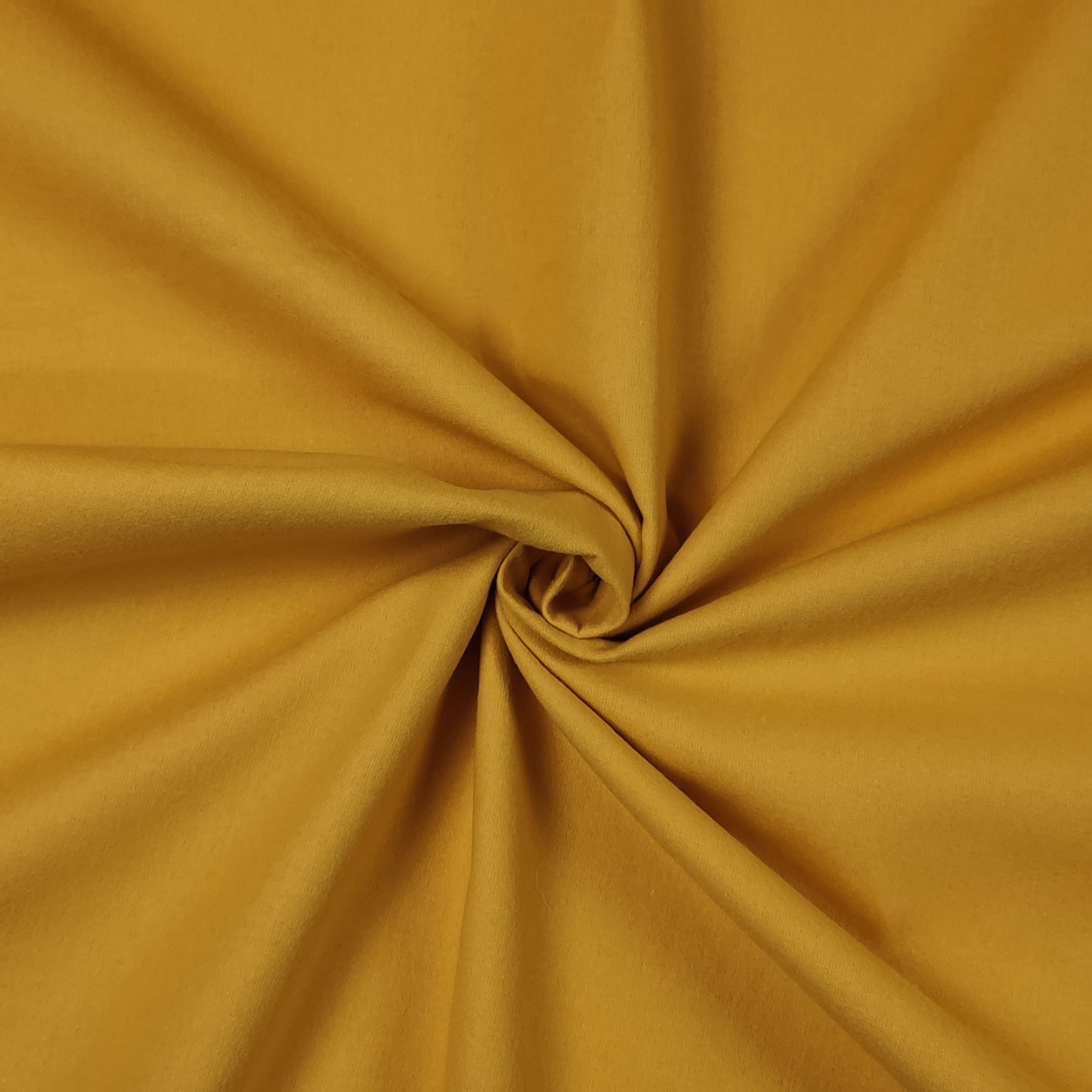 Flanella di cotone ocra