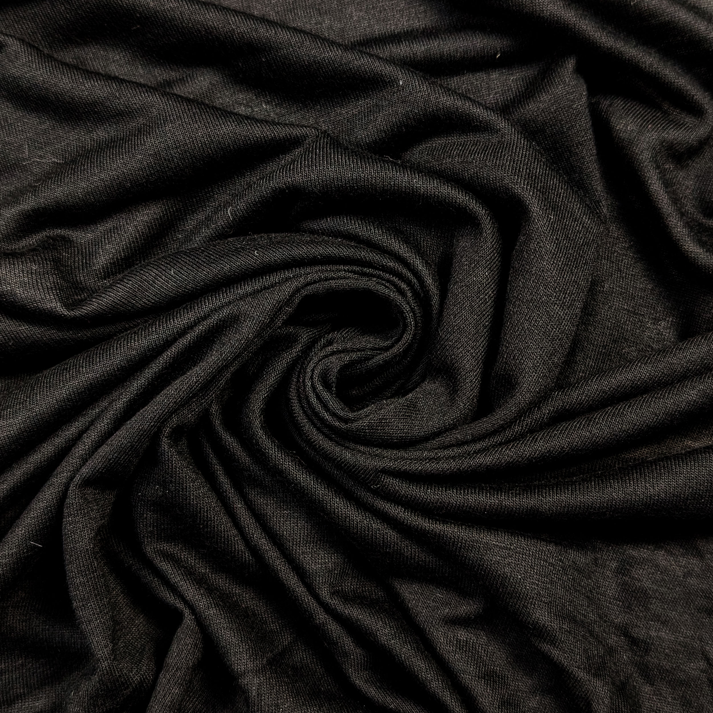 Jersey Cotone Nero Image