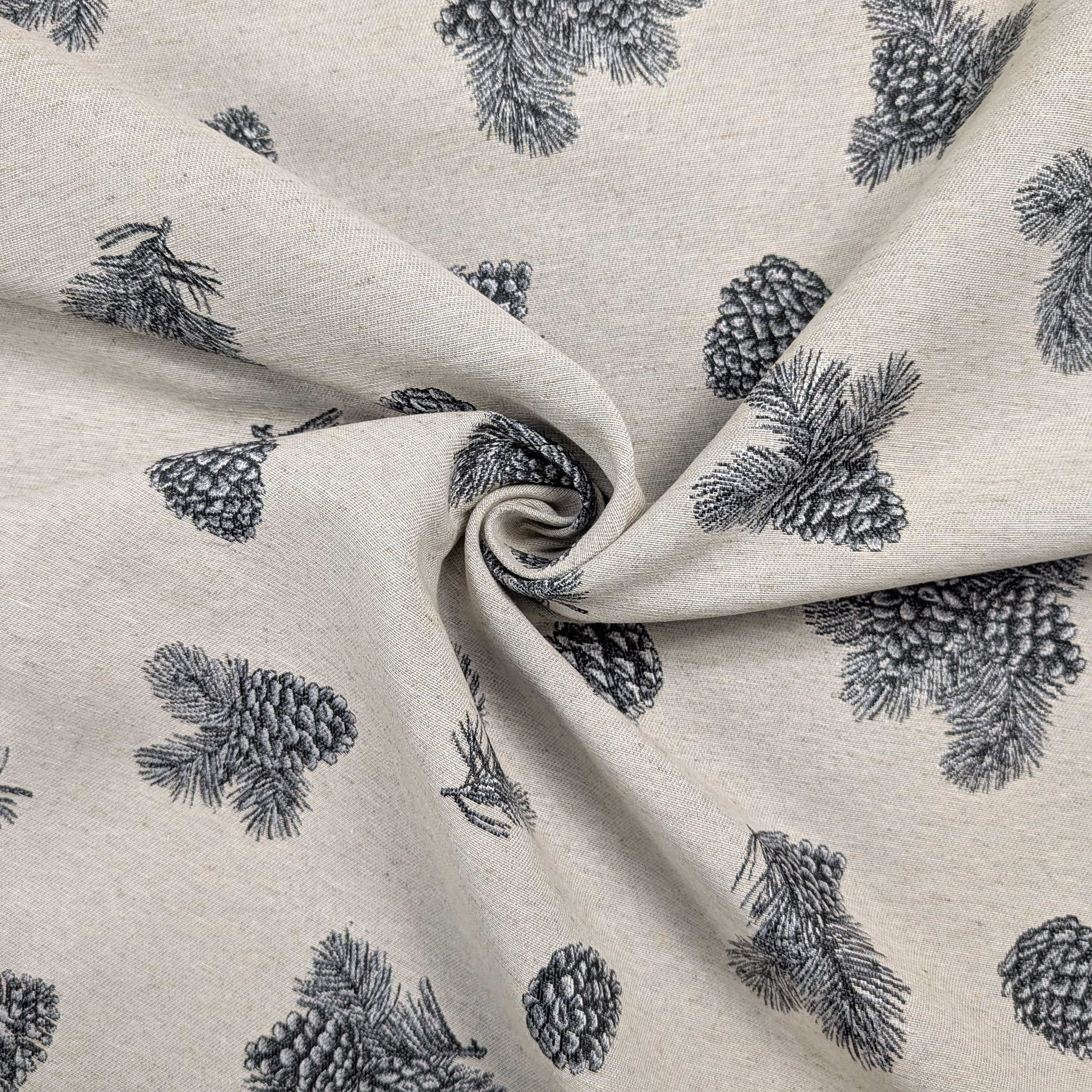 Jacquard con Pigne e Aghi di Pino Image