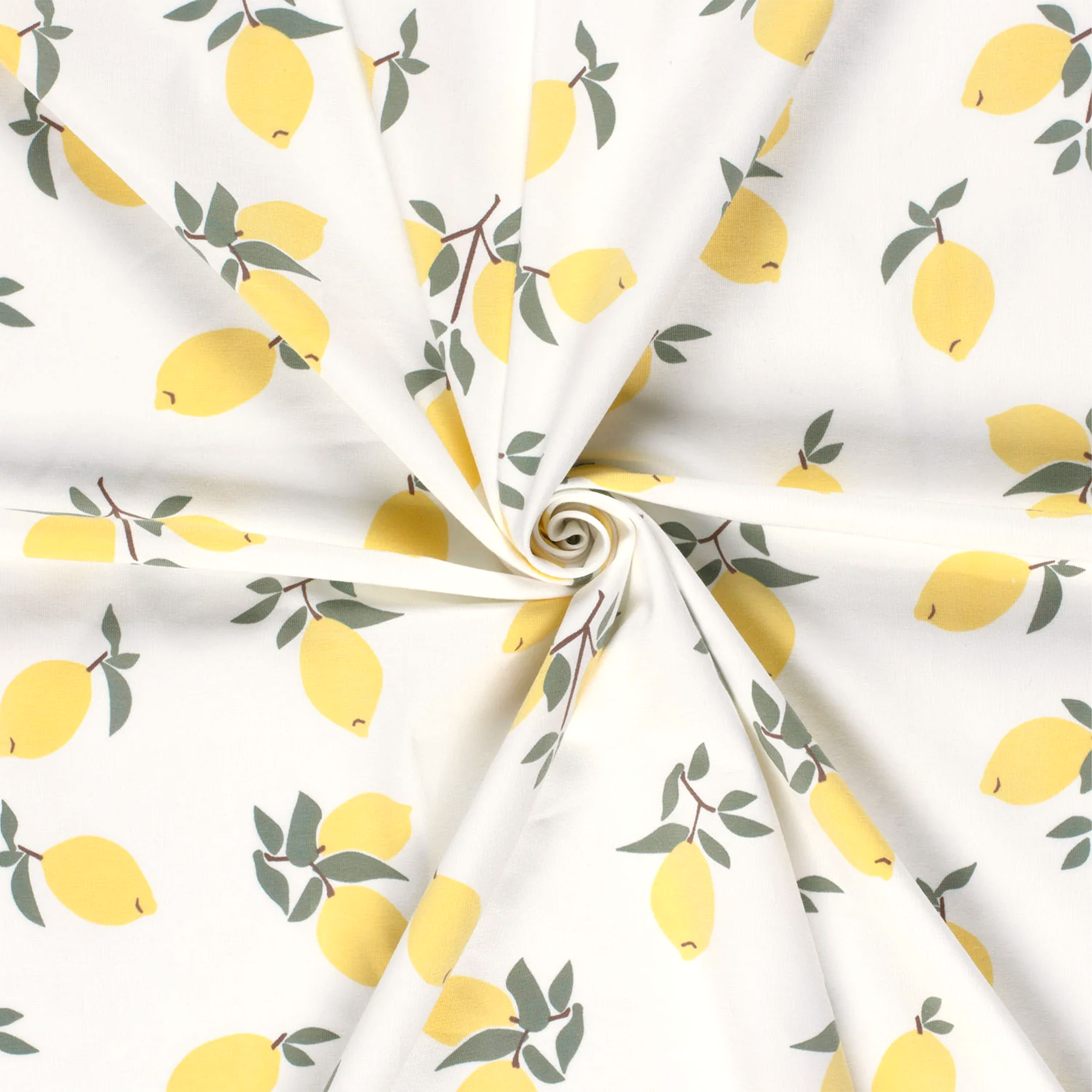 Jersey Cotone Fantasia Limoni Image