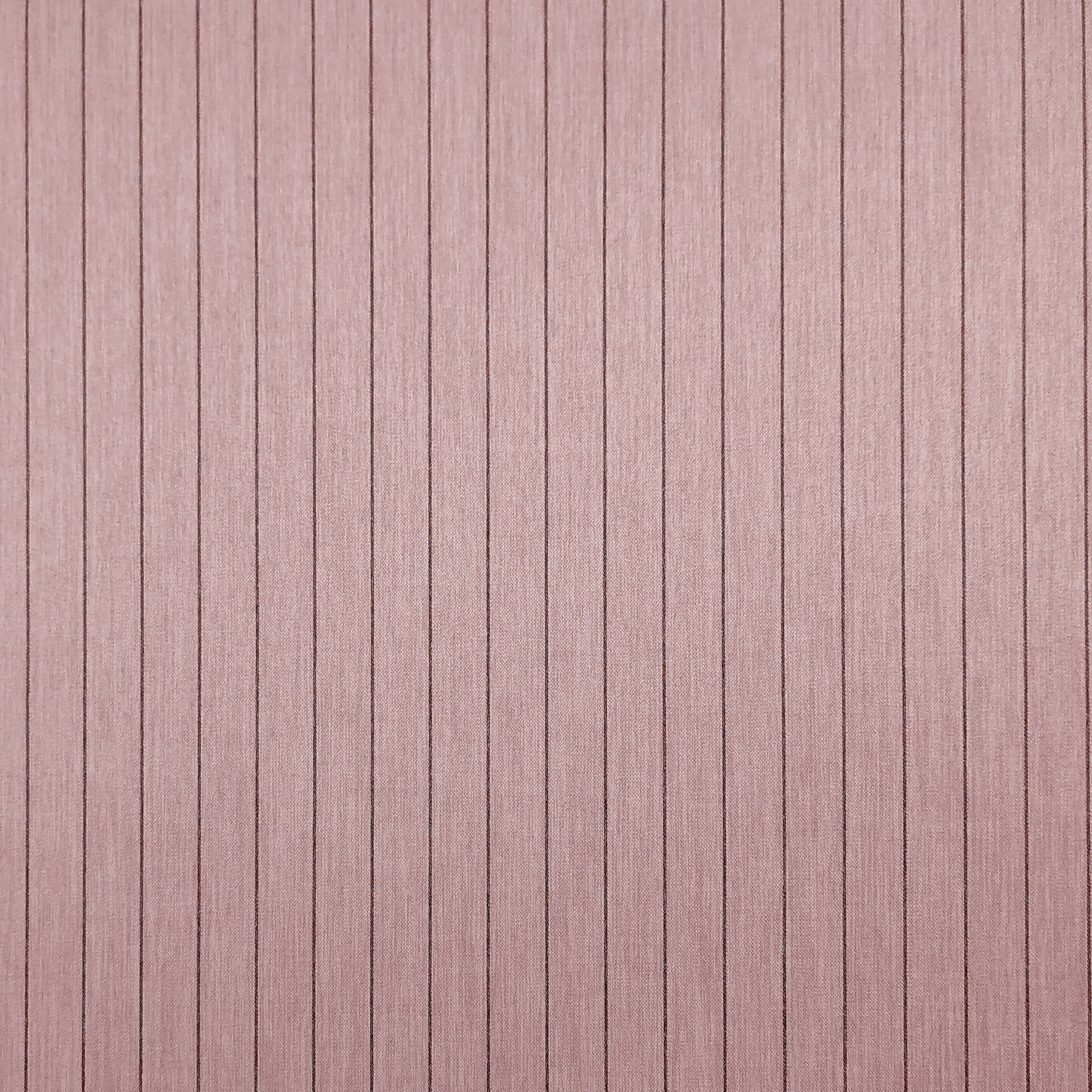Tessuto Elasticizzato Gessato Lino Rosa