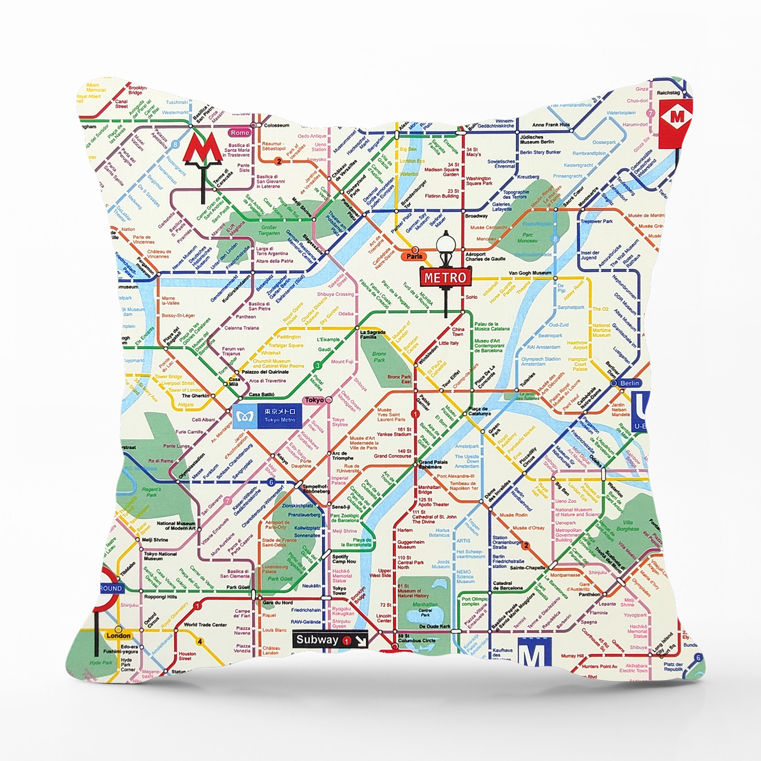Federa Per Cuscino Decorativa 40x40 Cm Con Scritta In Tedesco – Prodotta In Germania, Regalo Per Mamma E Figlia
