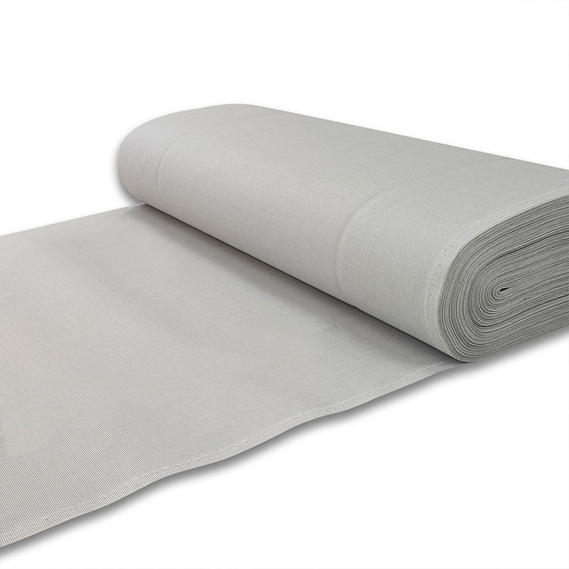 Tessuto Esterno da Sole a Tinta Unita Tenda da sole grigio fil a fil (2)