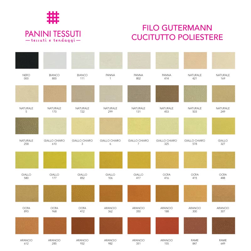 COLORI PER TESSUTI STOFFA TEXTILE COLOUR GUTERMANN - LA SPOLETTA