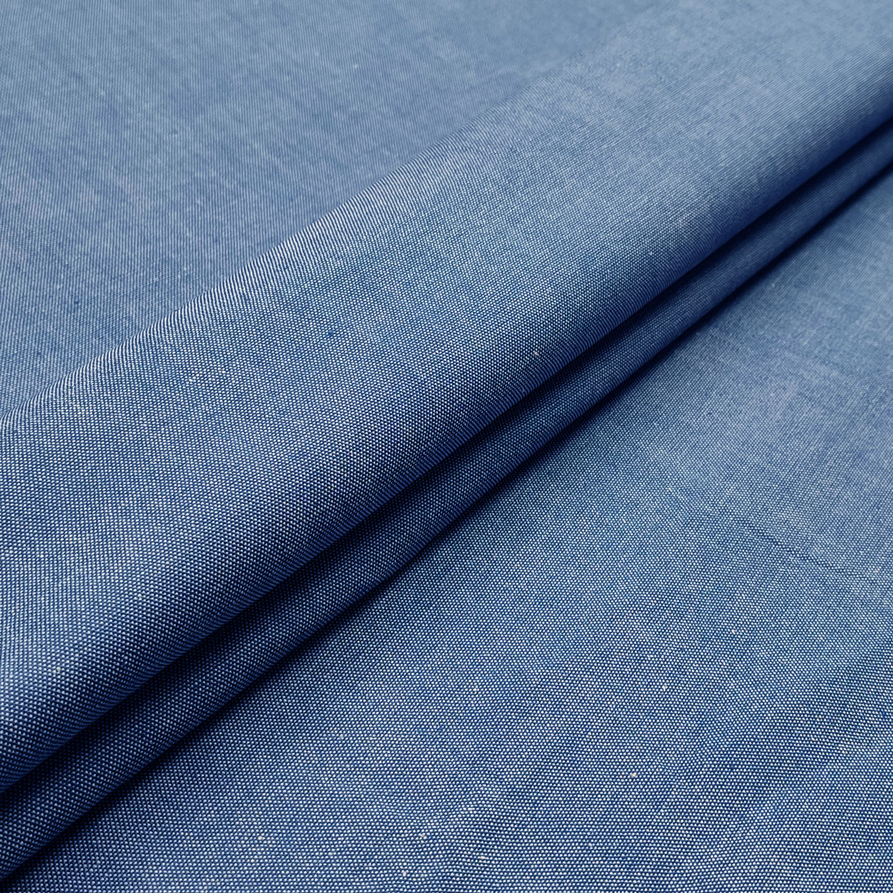 Tessuto Jeans Oxford Azzurro Chiaro