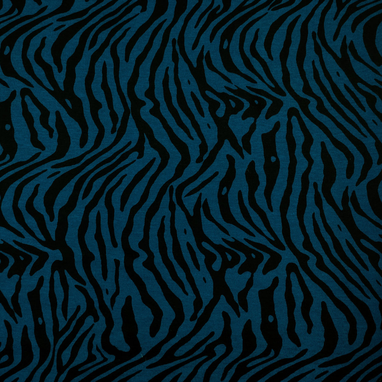 Tessuto in maglina zebrata avio