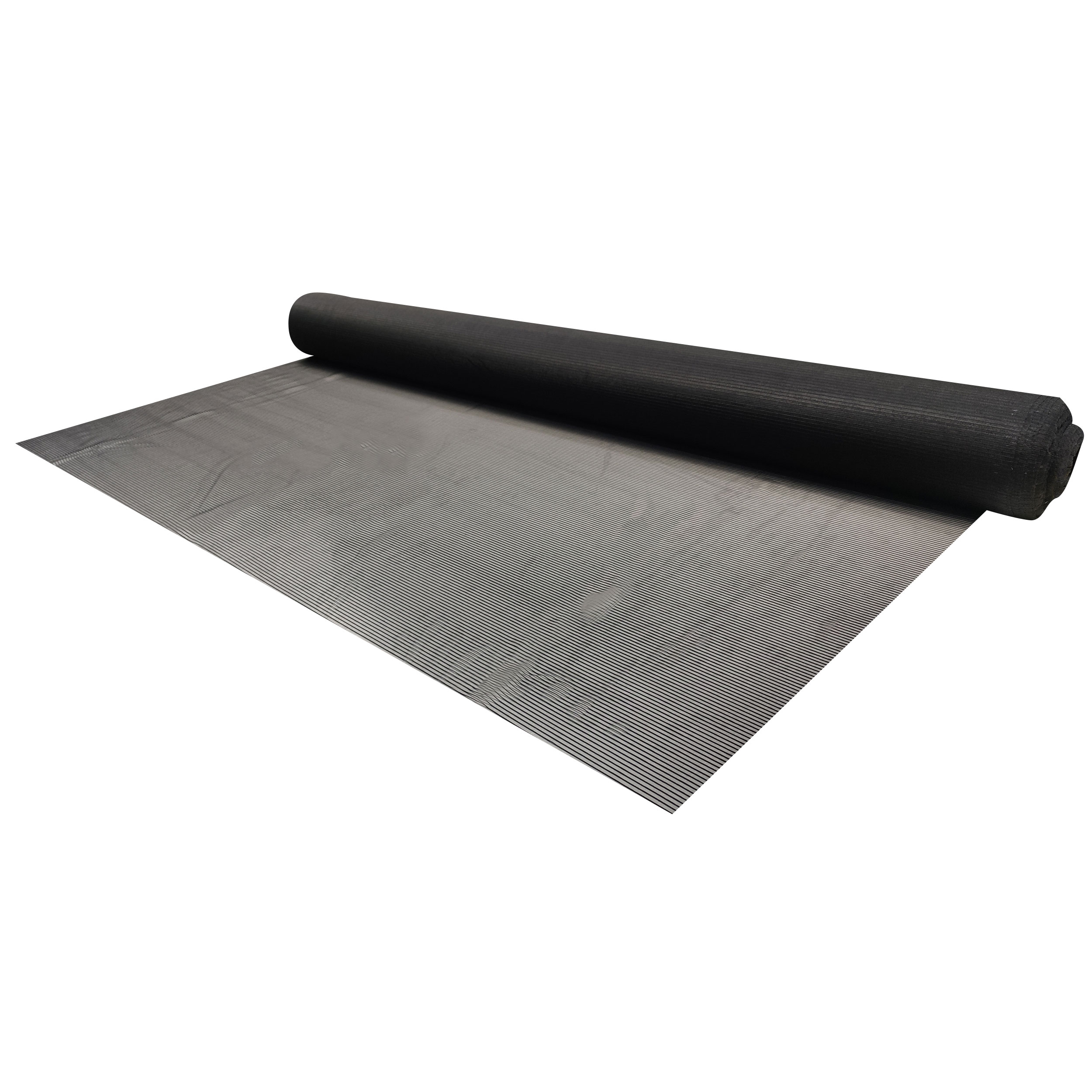 Organza Elasticizzata Righina Rilievo Nera Image