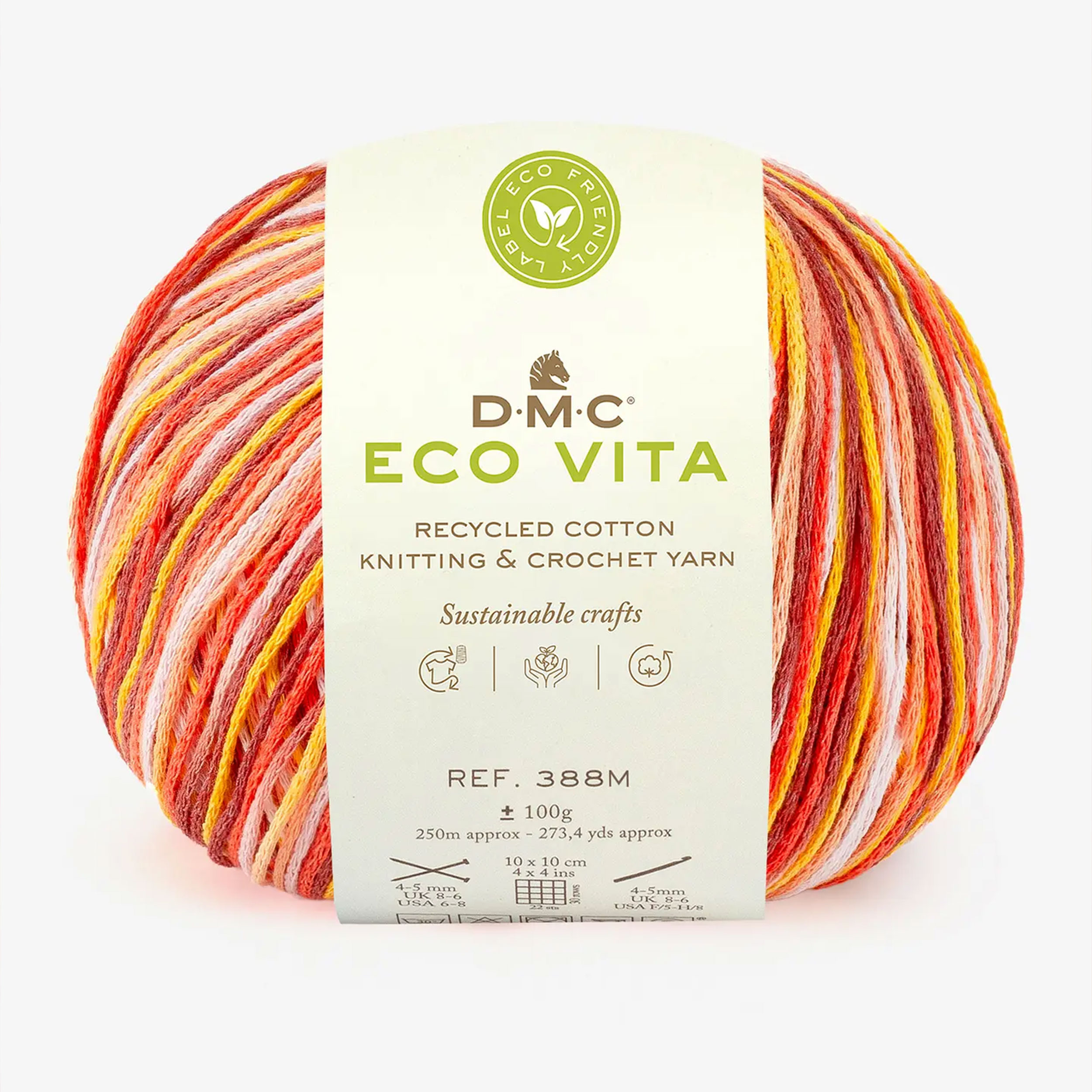Filato DMC Eco Vita Knitting and Crochet Multicolor Image