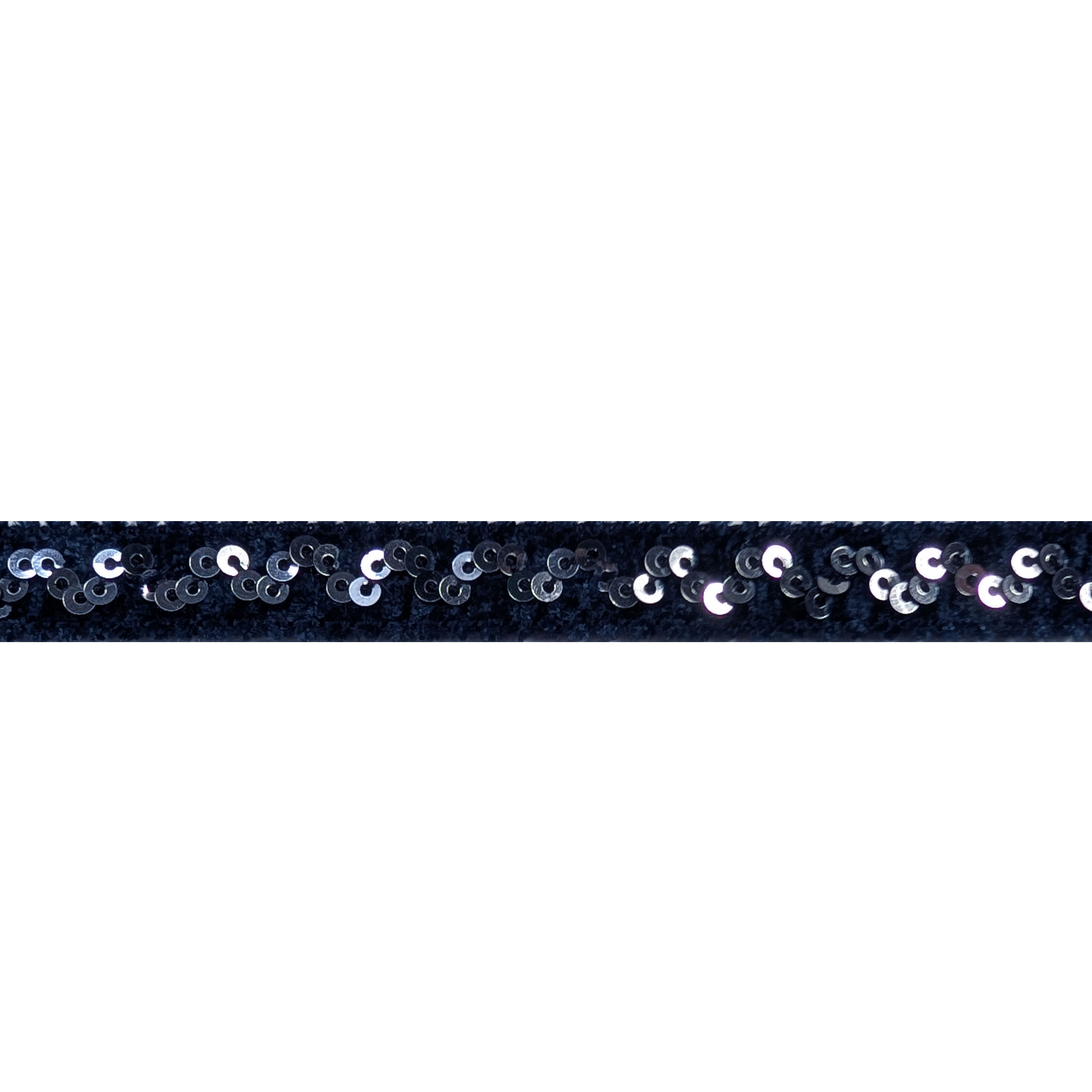 Passamaneria Blu con Paillettes Image