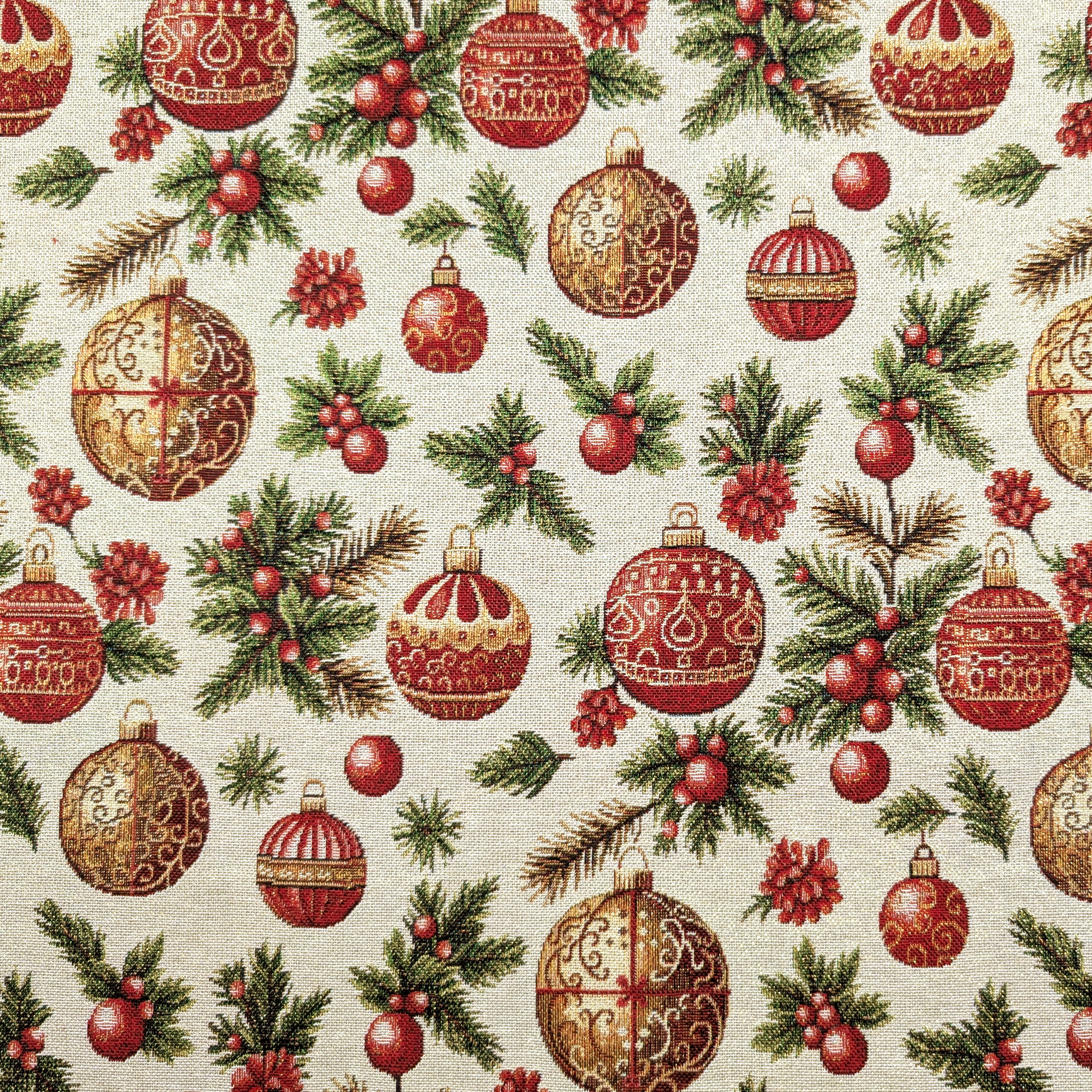 Gobelin Palline di Natale Lurex Image