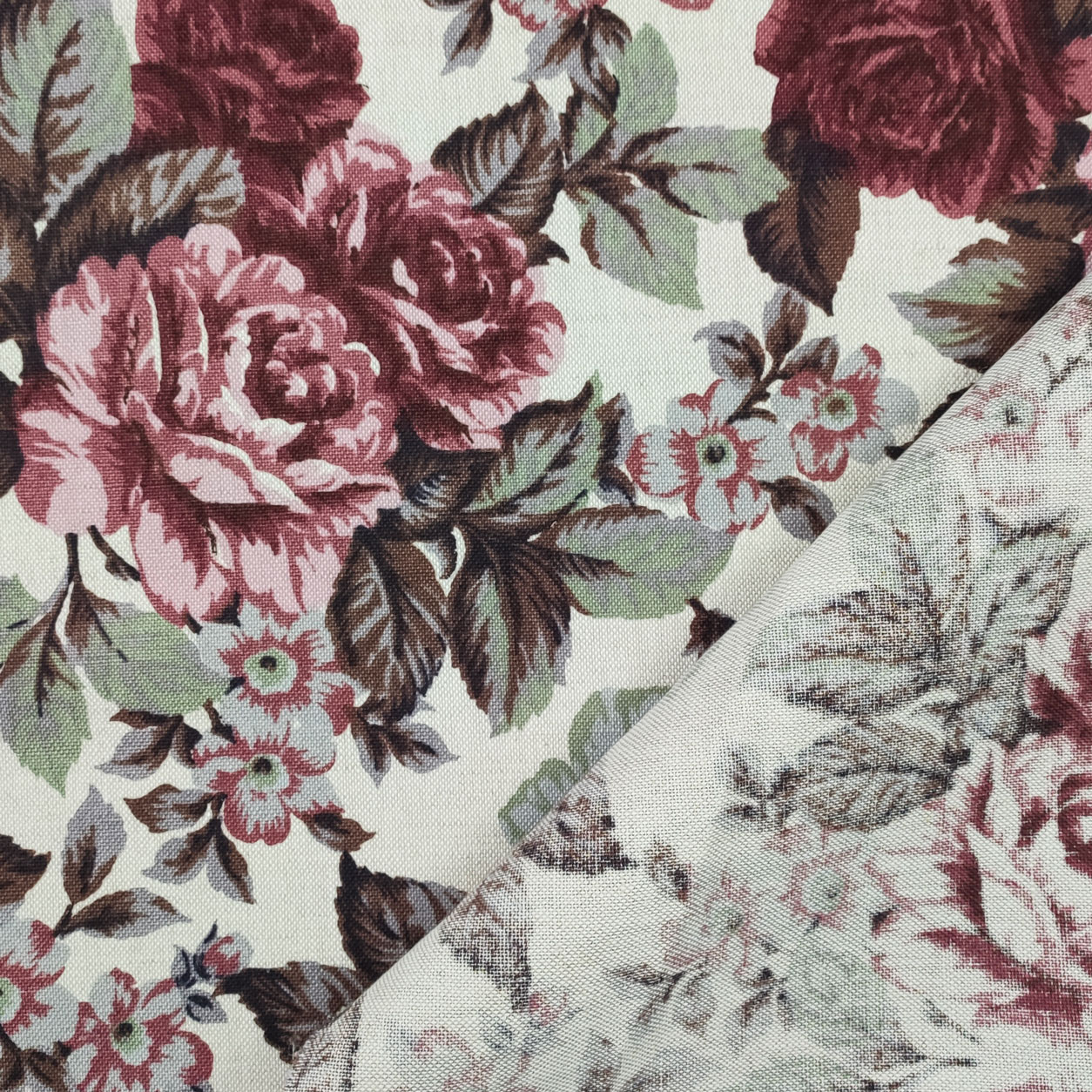 panama stampato-tessuto-peonie-rosa-azzurro
