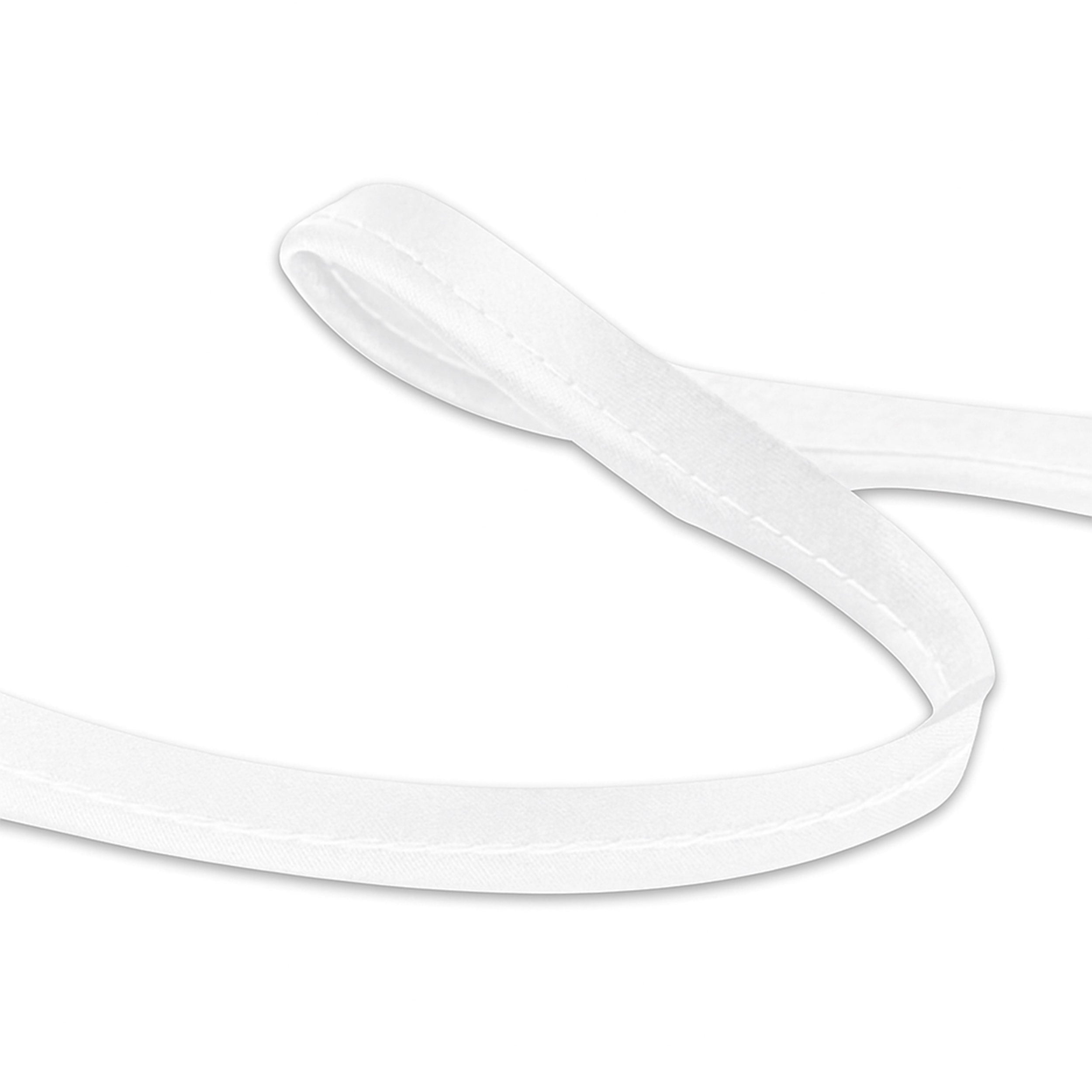 Passamaneria Raso Satin Lucido Profilo Bianco