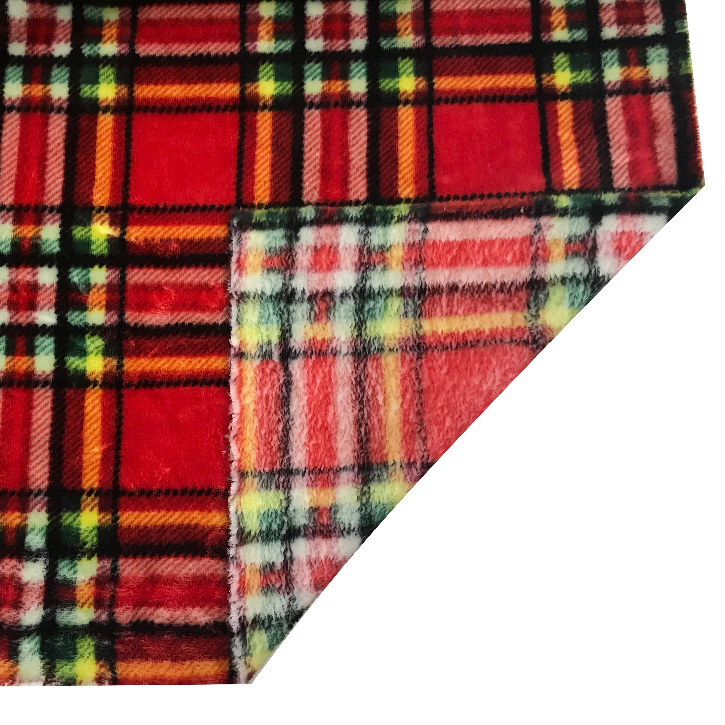 Pile Tartan Rosso Piega