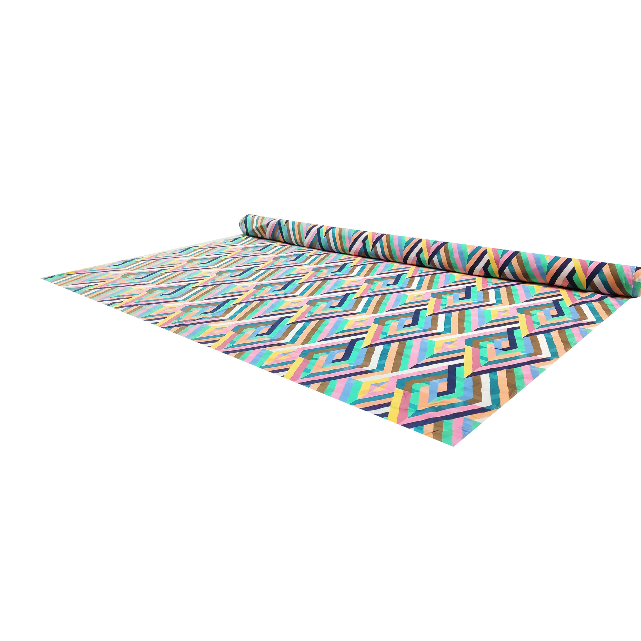 Viscosa Fantasia Geometrica Multicolor