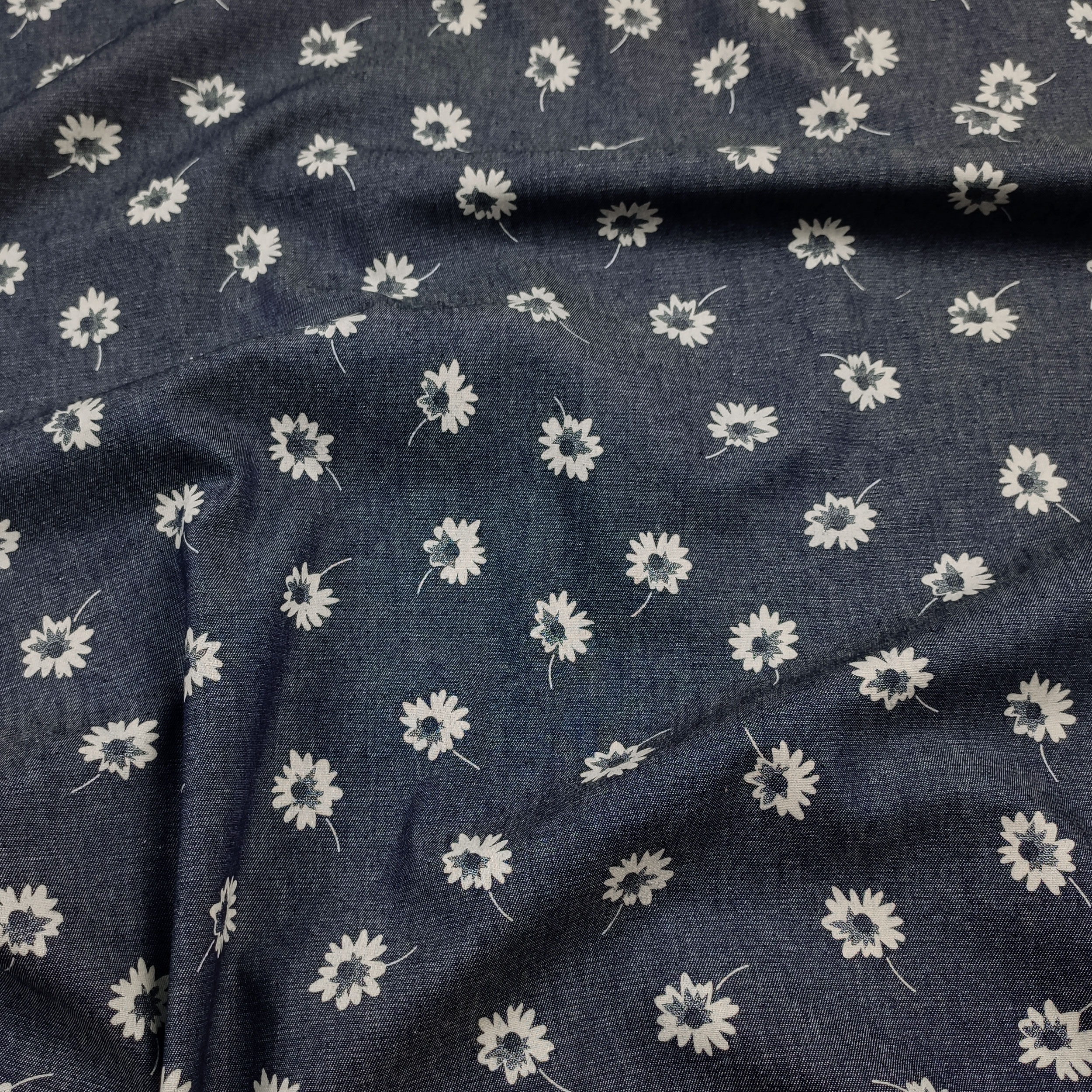 Jeans di Cotone Fiorellini