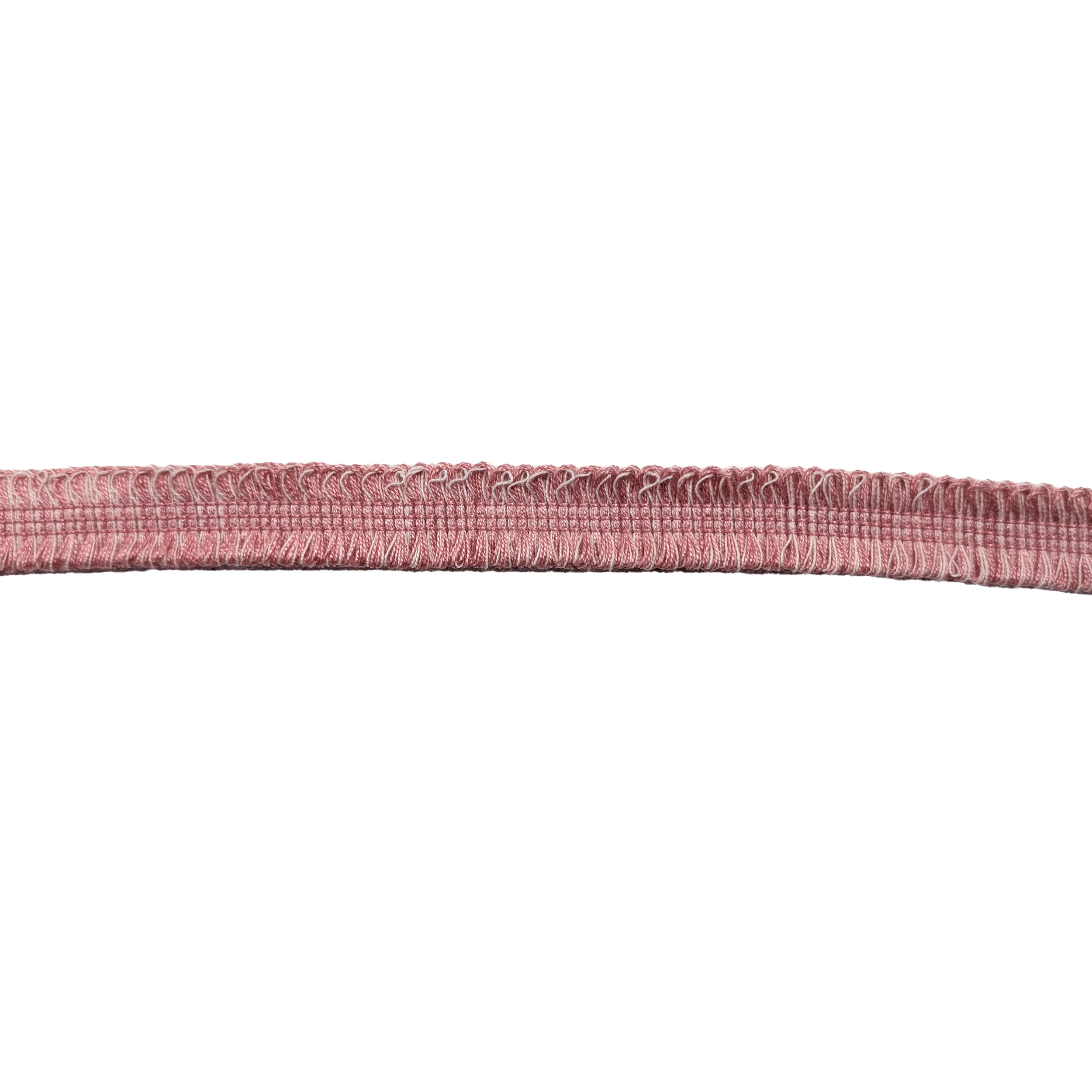 Passamaneria Rosa con Fili Bianchi Image