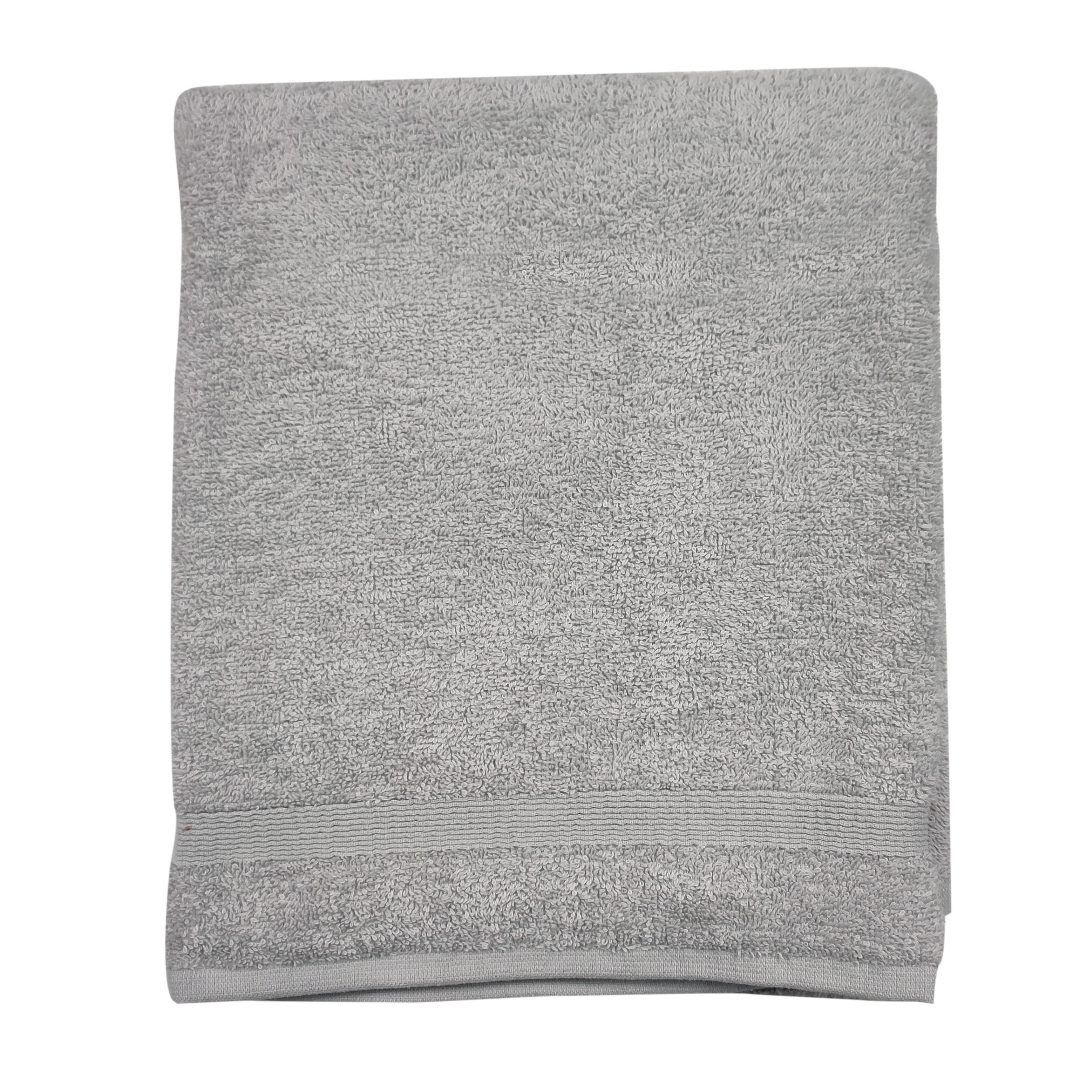 asciugamano grigio per doccia