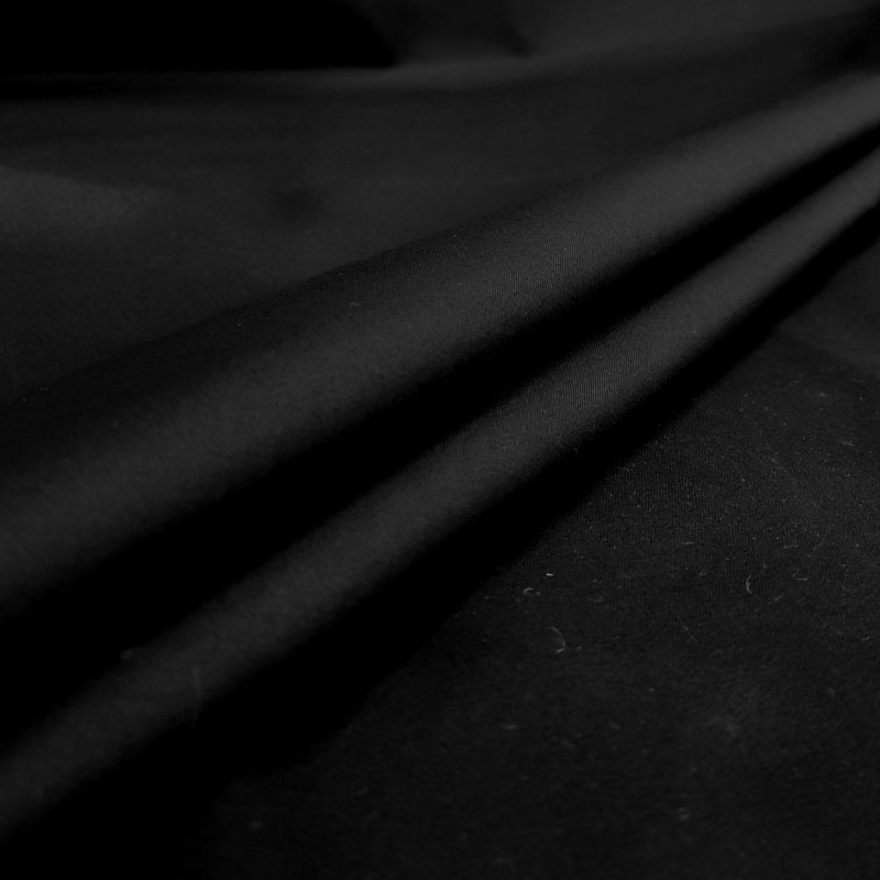 Gabardine di Cotone Lux Nero 