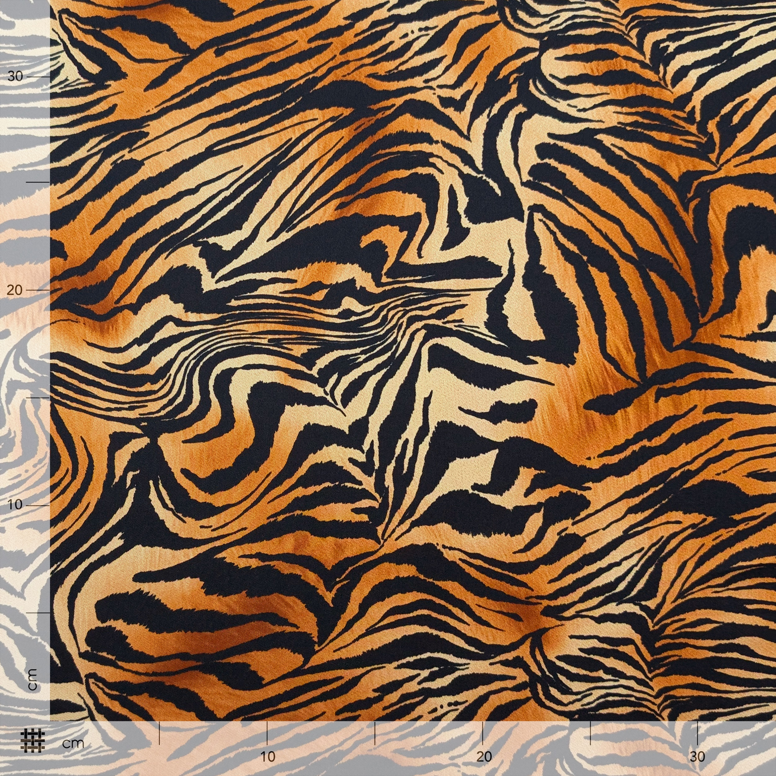 Rasetto Fantasia Animalier Tigrata Image